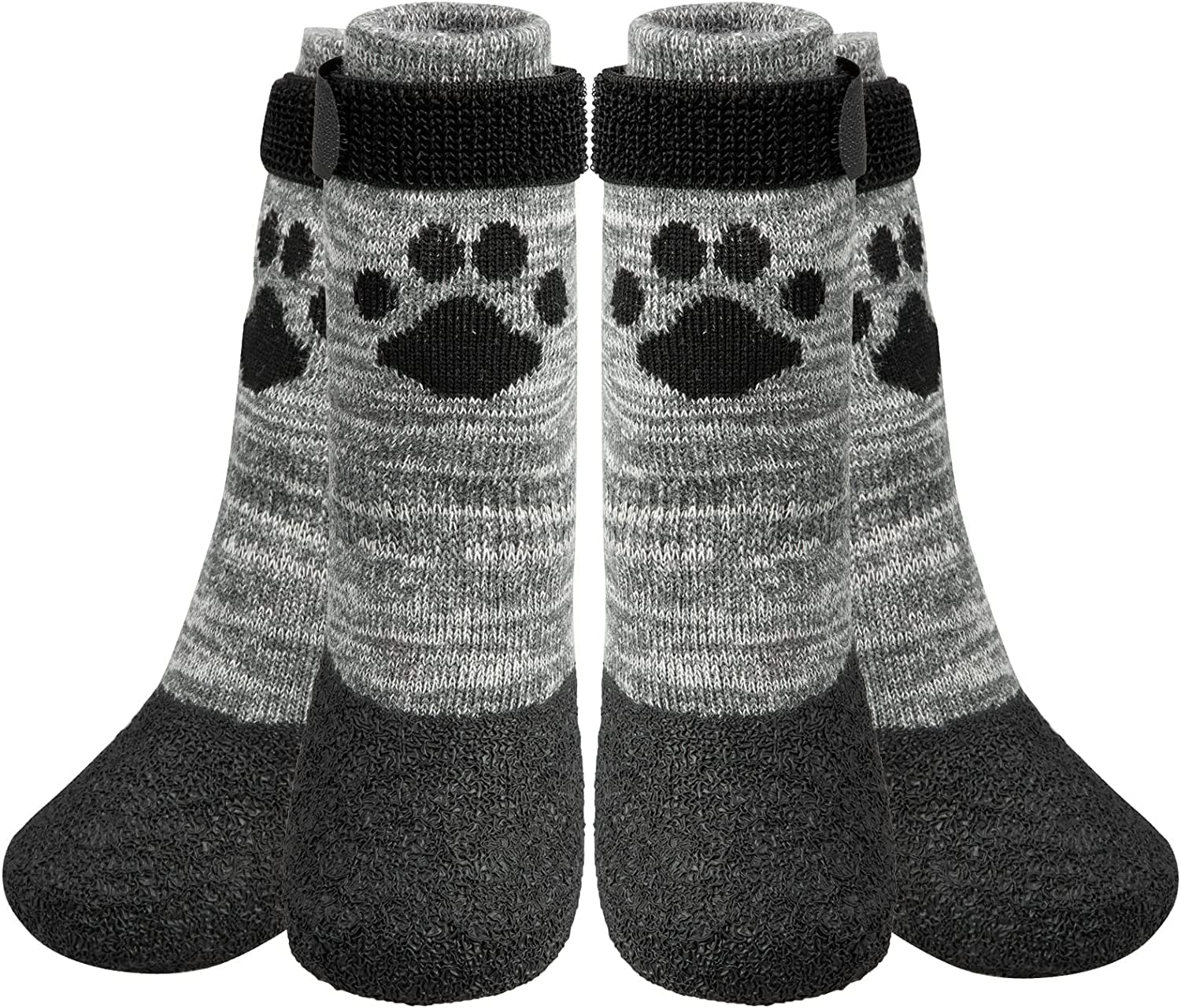 Kooltail Anti Slip Dog Socks To Prevent Licking Paws For Hardwood Floors- Dog Rain Snow Boots&Paw Protectors In Winter, Dog Traction Grip Socks For Senior Dogs, Dog Shoes For Small Medium Large Dogs