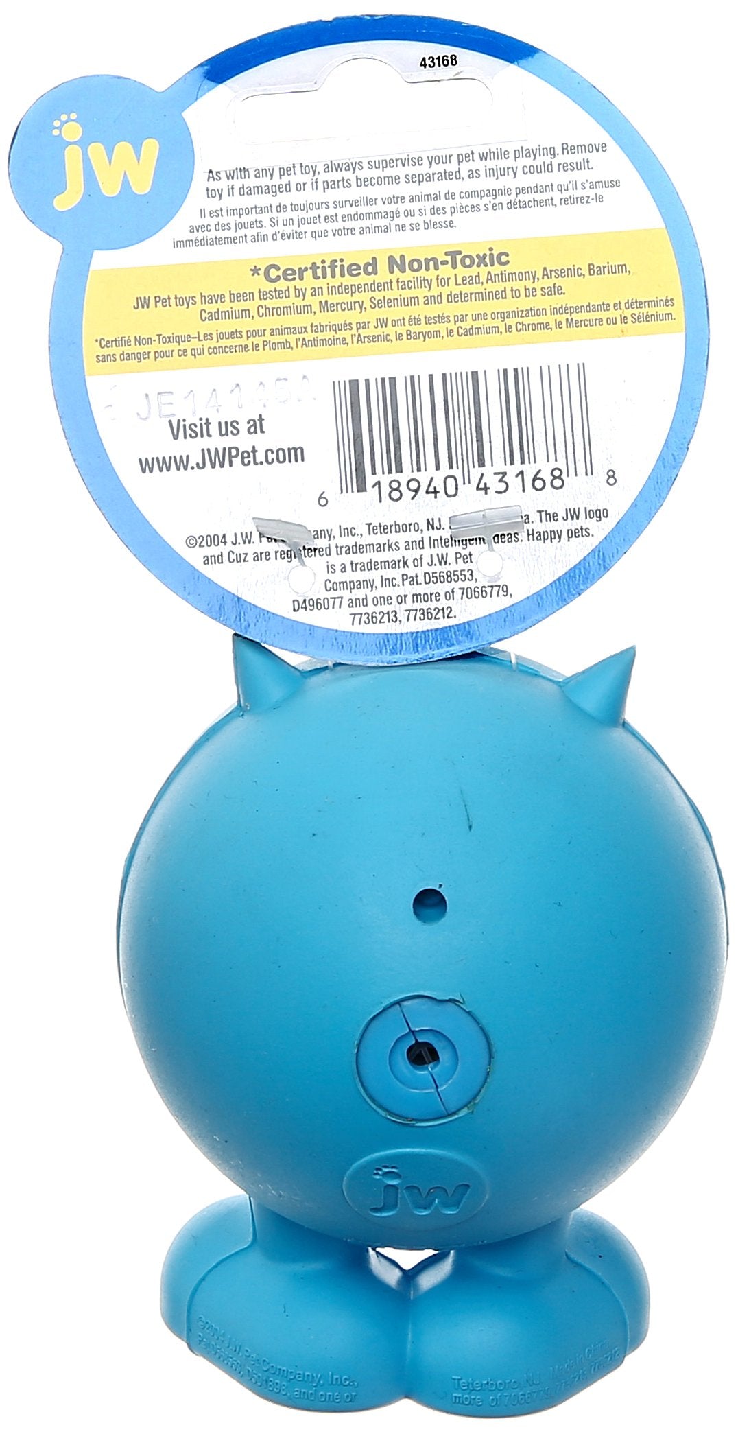 Jw Pet Products, Bad Cuz, Medium, 1 Ct