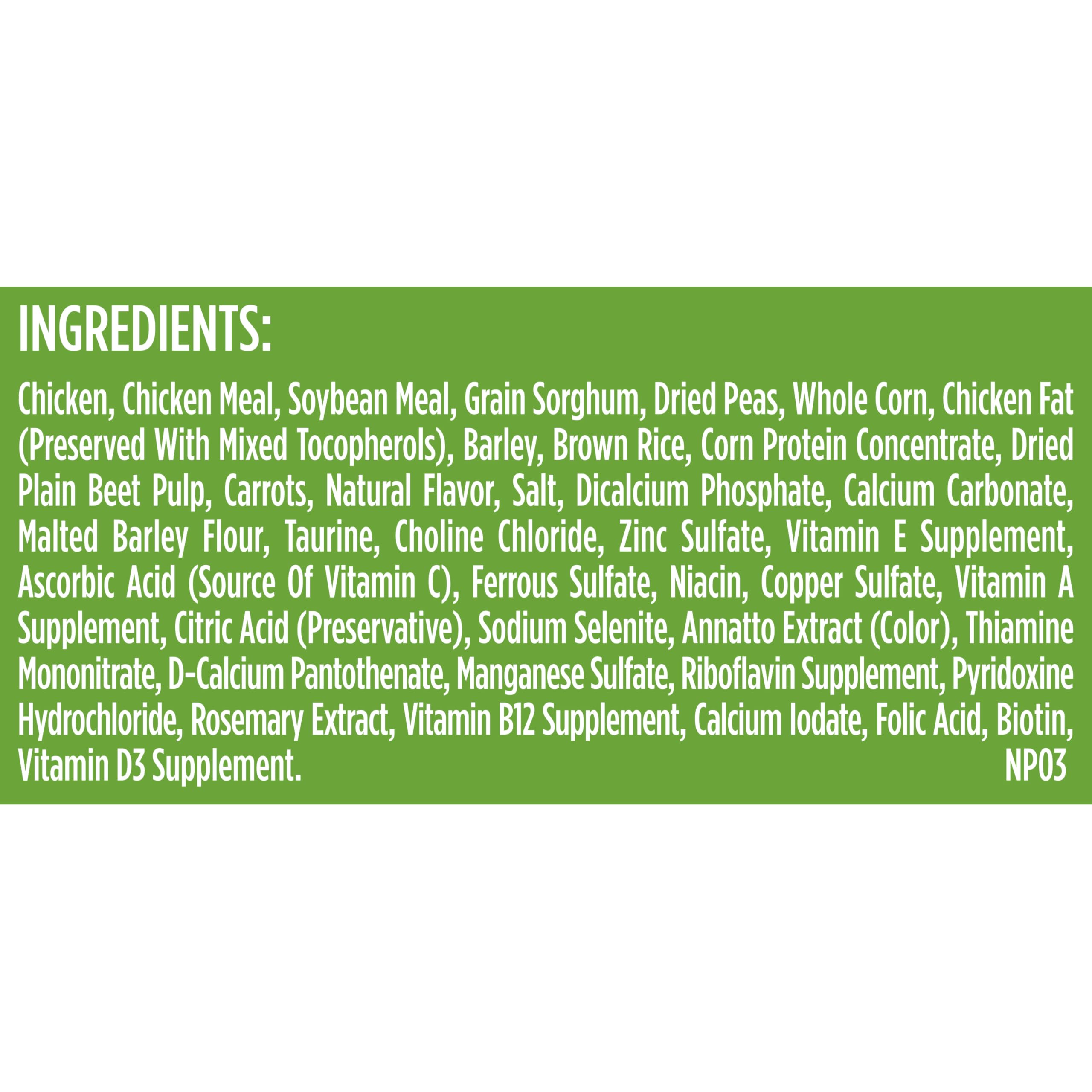 Nutrish Real Chicken & Veggies Recipe Whole Health Blend Dry Dog Food, 6 lb. Bag, Packaging May Vary (Rachael Ray)