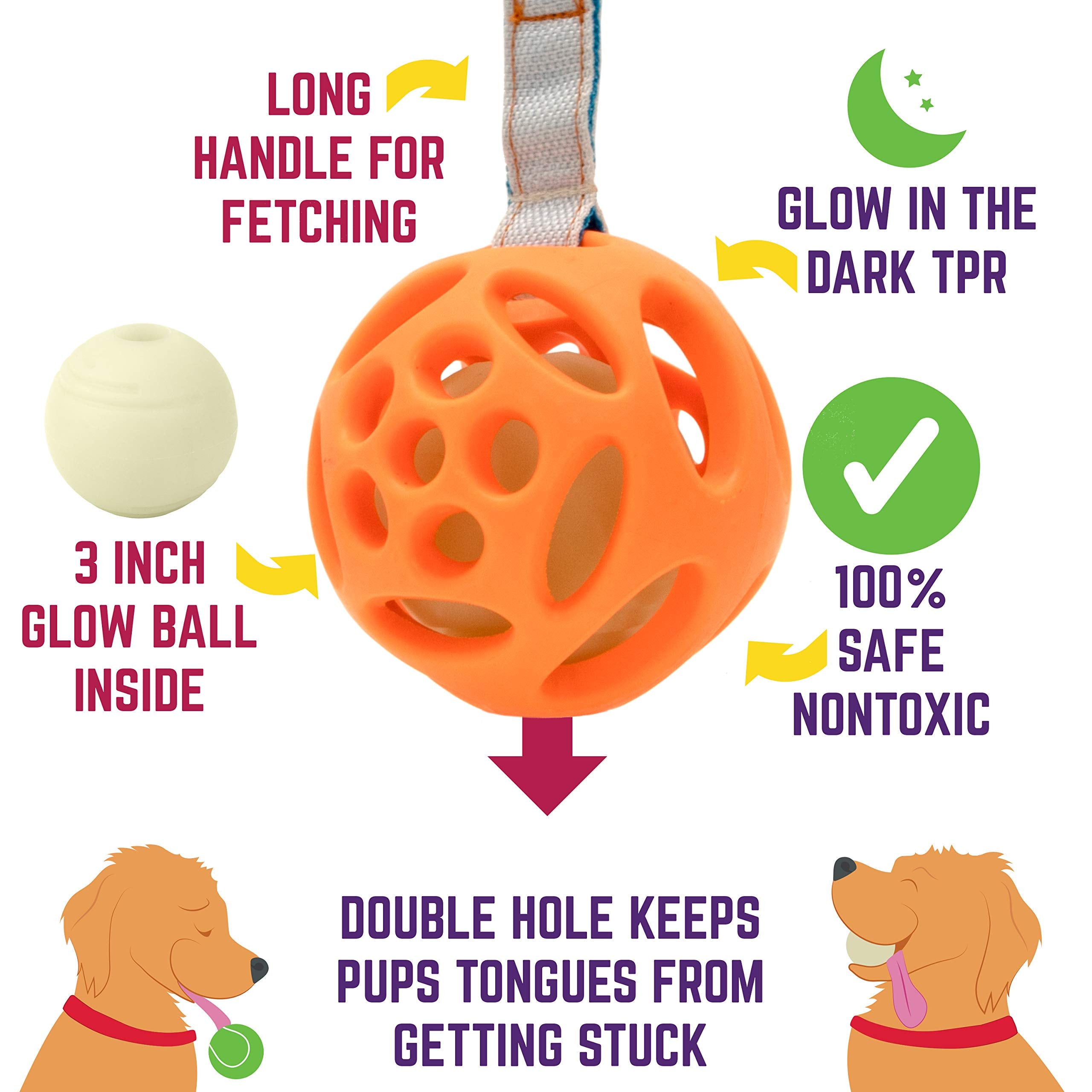 Chew King Ball Launcher - 2.5 Balls, Ball Launcher - 3 Balls, Medley 3pk/2.75, Medley 3pk/3.25, Small Float and Glow Flyer, Larg