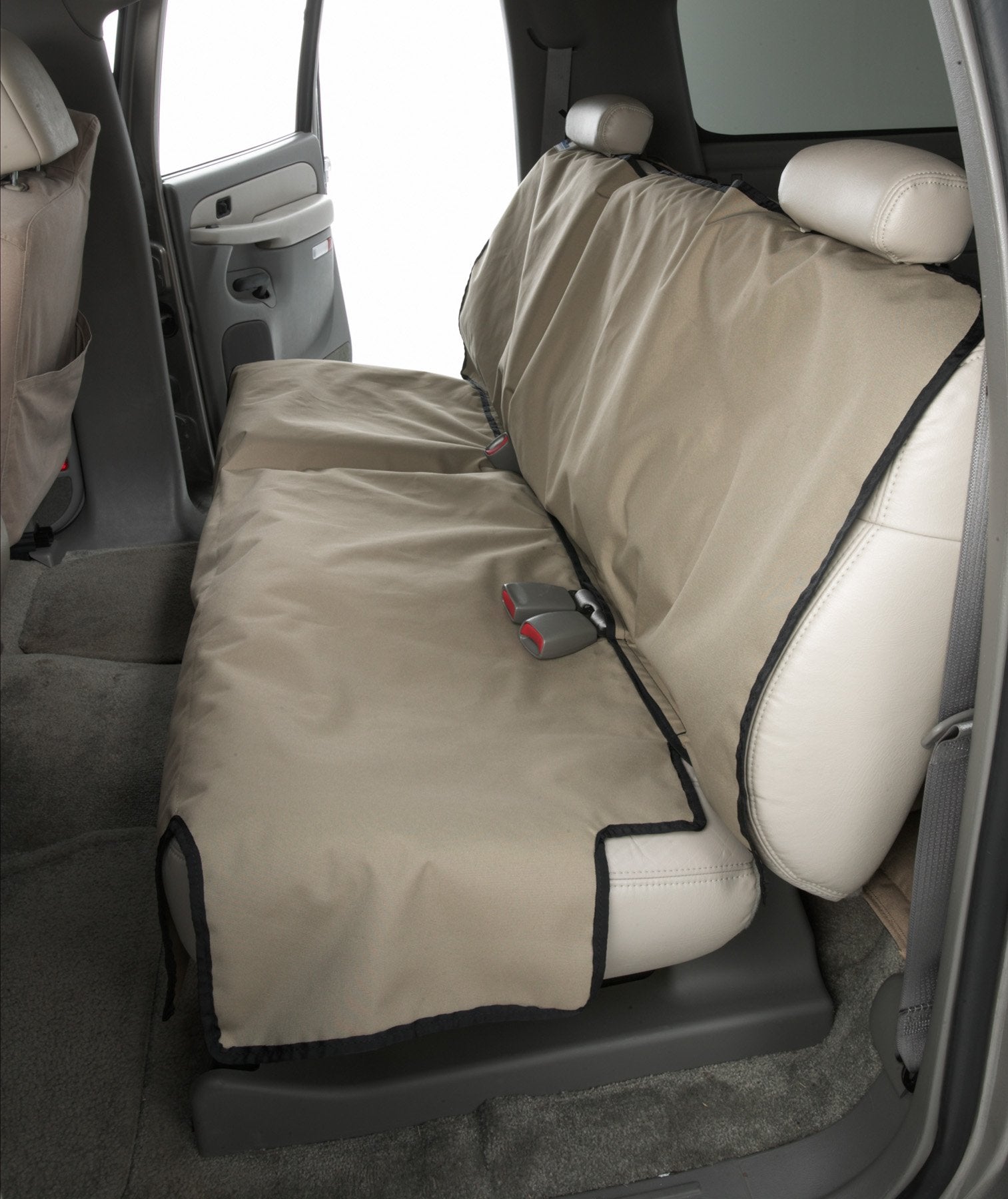 Canine Covers Econo 2Nd Row Semi-Custom Fit Seat Protector - Polycotton (Grey)