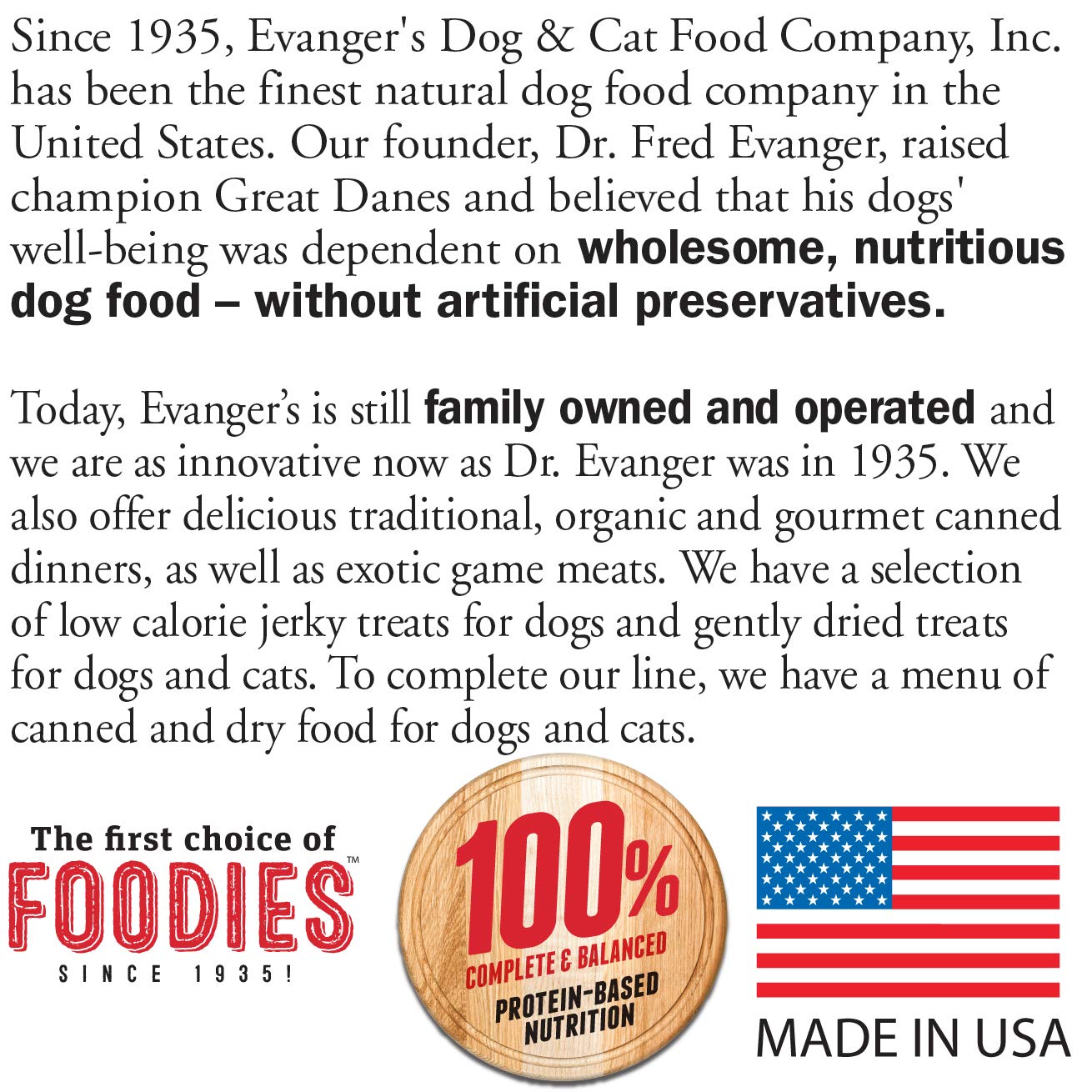 Evangers Grain-Free Whitefish & Sweet Potato with Salmon and Buffalo Meal Dry Dog Food, 4.4 lb Bag
