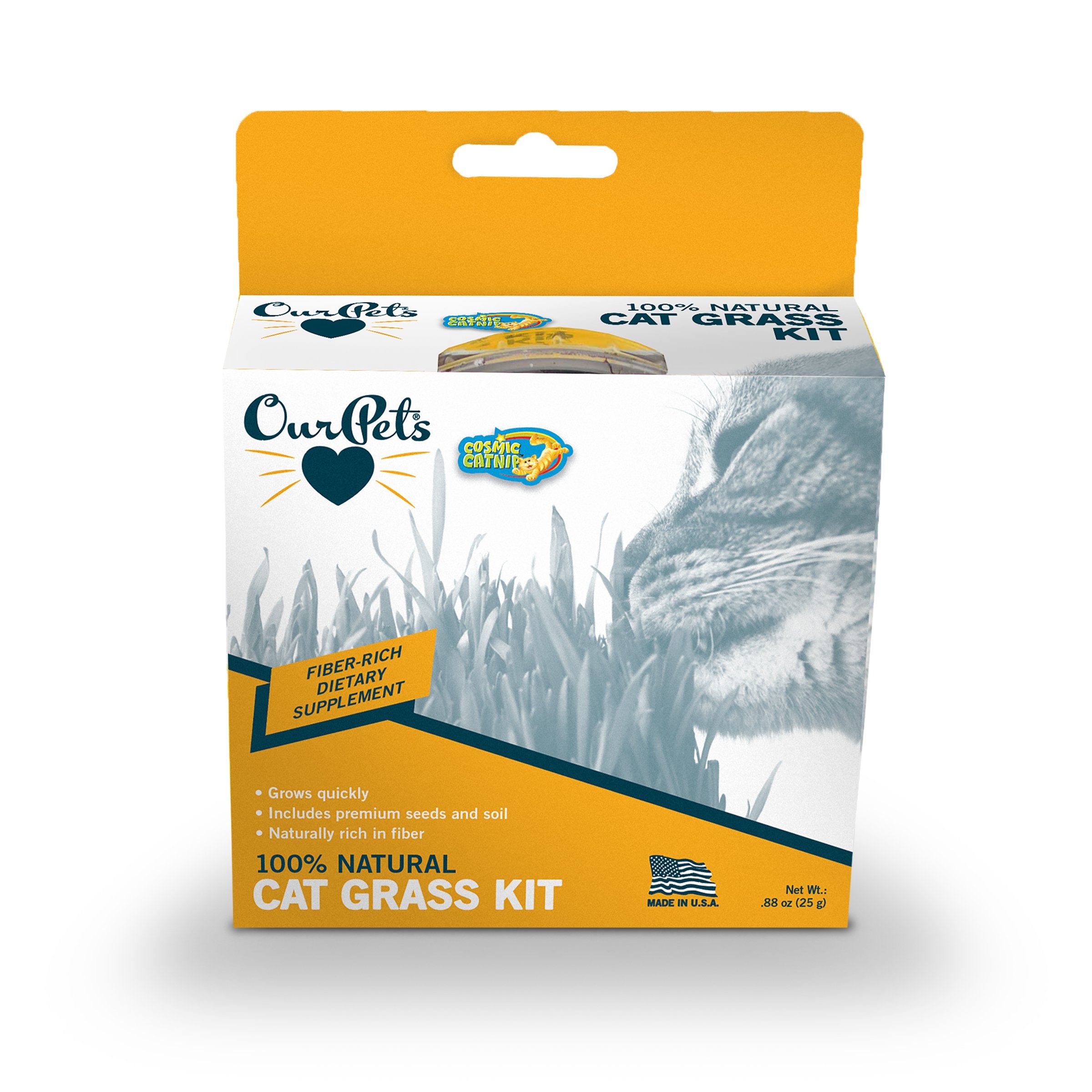 Ourpets Kitty Cat Growable Grass Kit