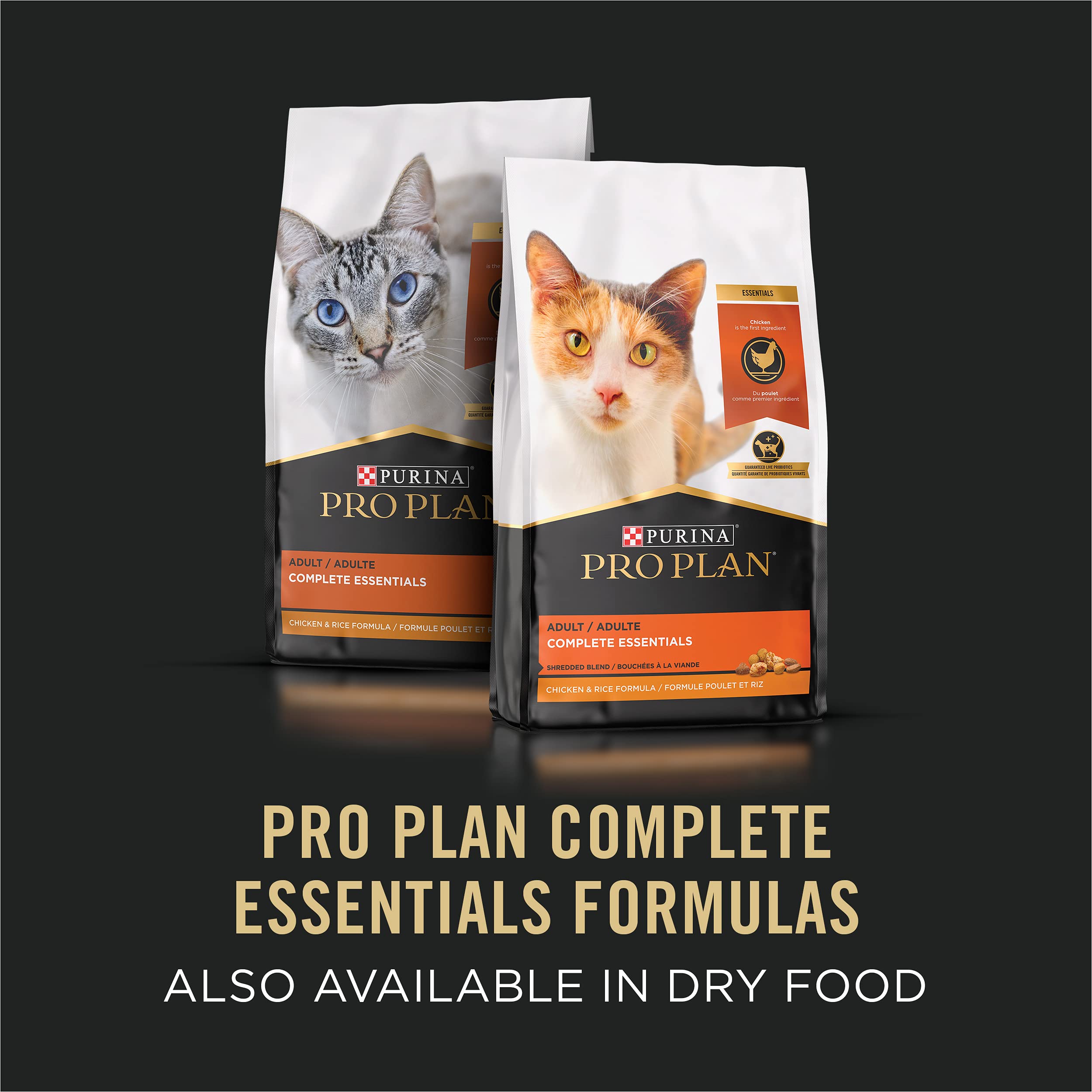 Purina Pro Plan Wet Cat Food, High Protein Turkey & Vegetable Entree, 3 oz Pull-Top Cans, Pack of 24
