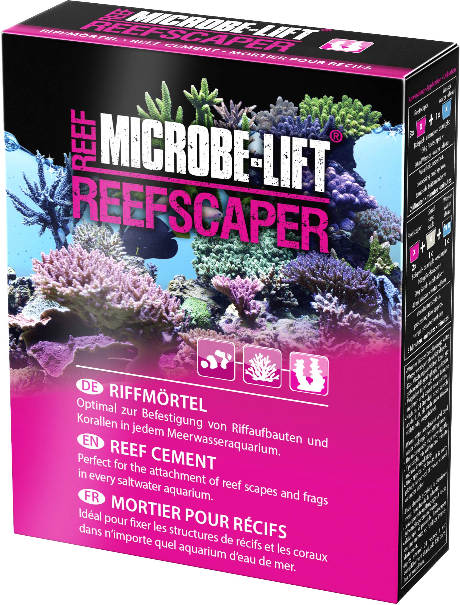 Microbe-Lift - Reefscaper | Reef Mortar, Coral Glue, Perfect For Fixing Reef Superstructures, Corals And Offshoots In Any Marine