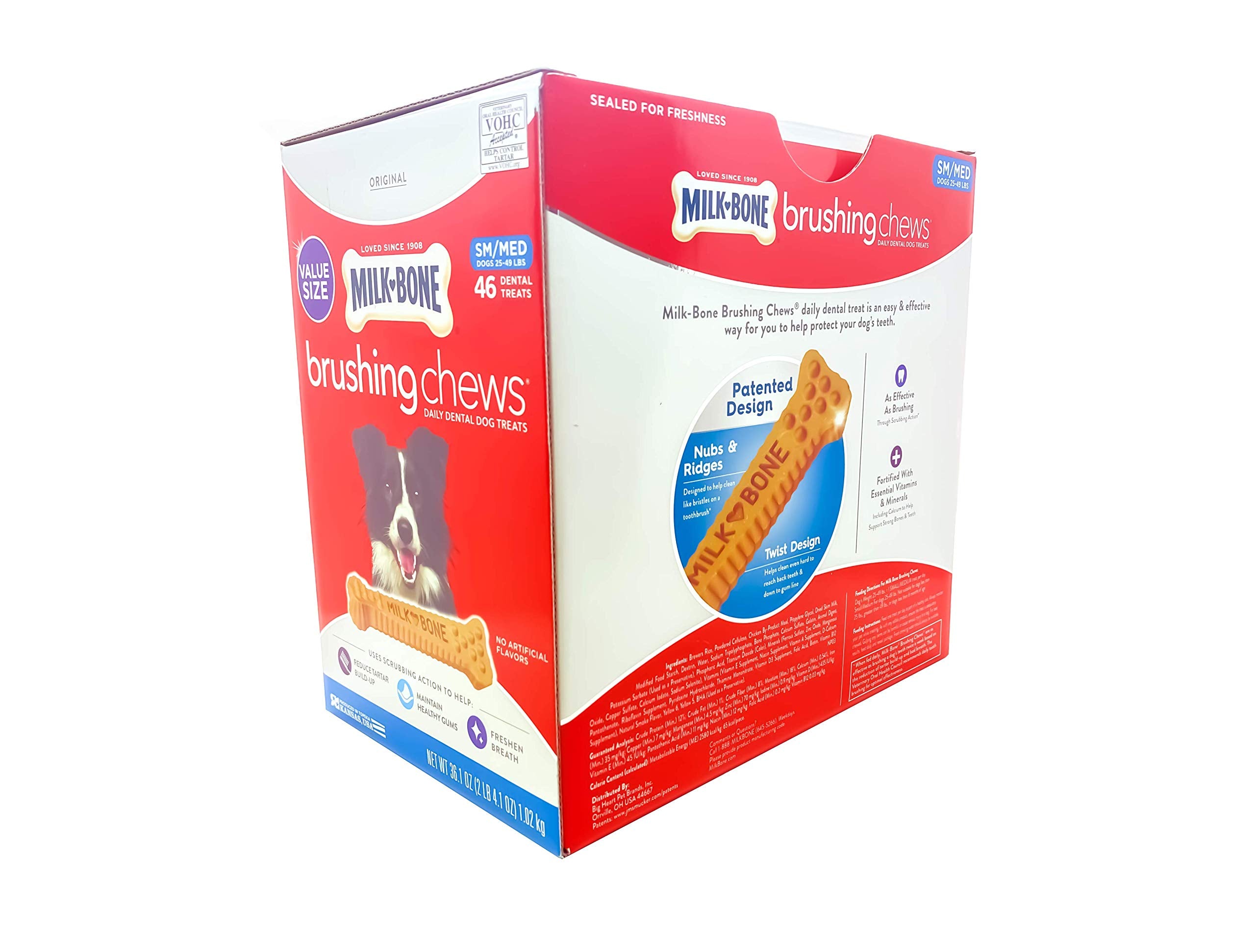 Brushing Chews Daily Dental Treats - Small/Medium