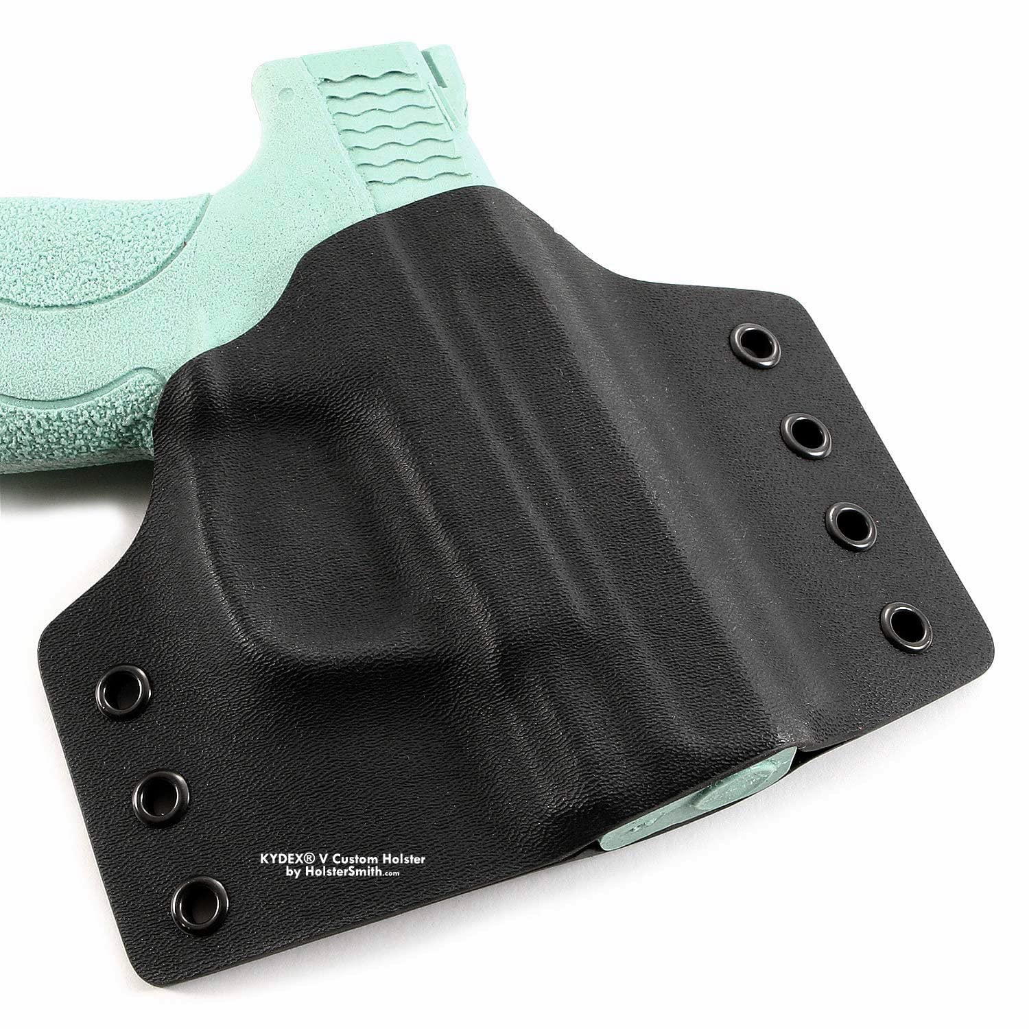 Kydex Thermoform Sheet - (Type V) - (P1 Texture) - (0080 Thickness) - (8In X 8In Sheets) - (Black) - (8 Pack) - (For Kydex Holst