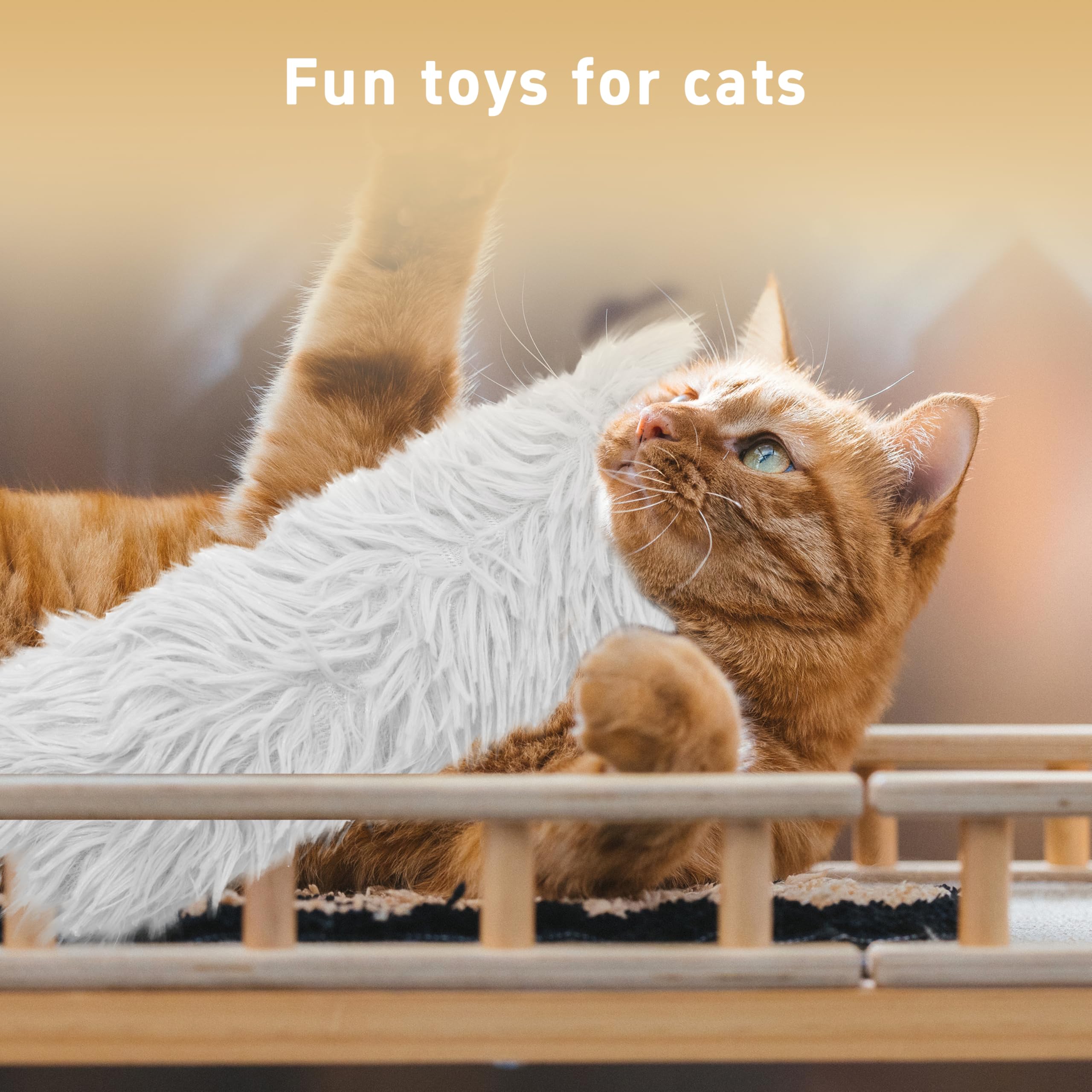 Maiiu 3 Pack Catnip Pillows - Soft And Durable Interactive Cat Kicker Toys With Crinkle Sound For Indoor Companion (Gray Set)