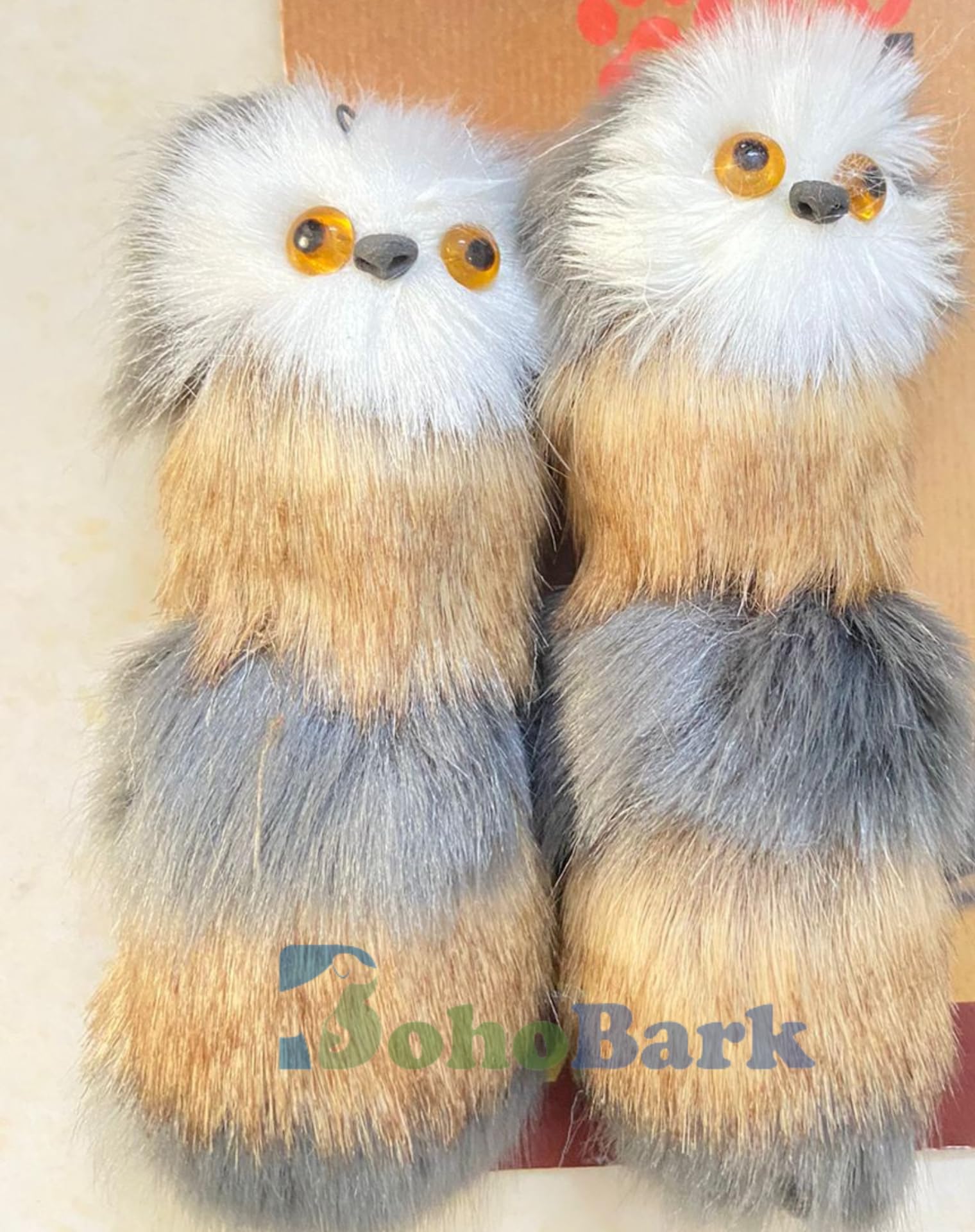 Bohobark 2Pcs Novelty Biteproof Pet Catnip Toy Kitten Interactive Chew Toy Chewing Biting Hunting Chasing Activity Exercise Smal