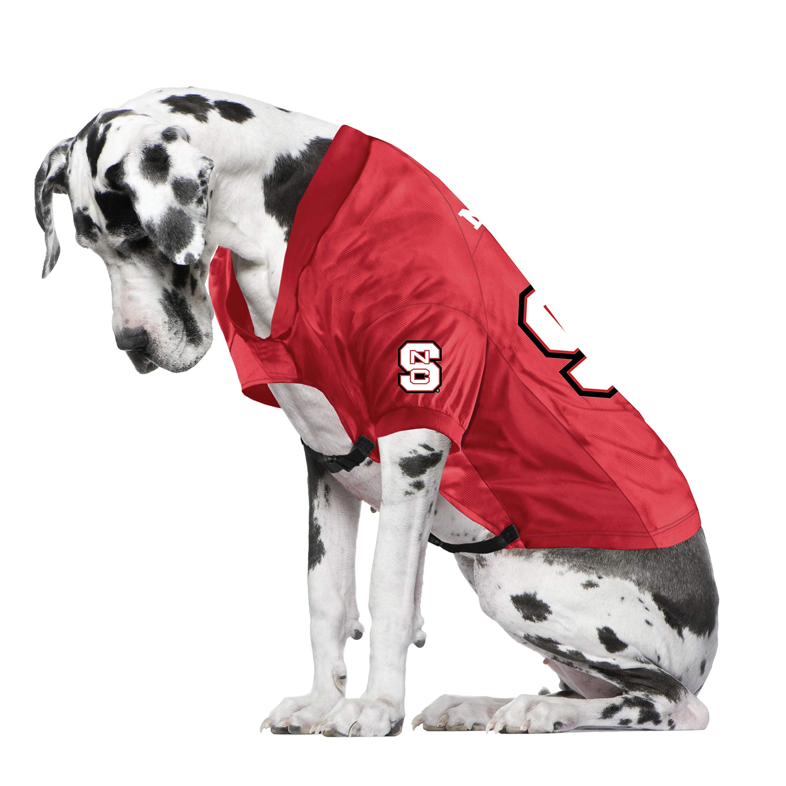 North Carolina State Wolfpack Pet Jersey Stretch Size Big Dog - Special Order