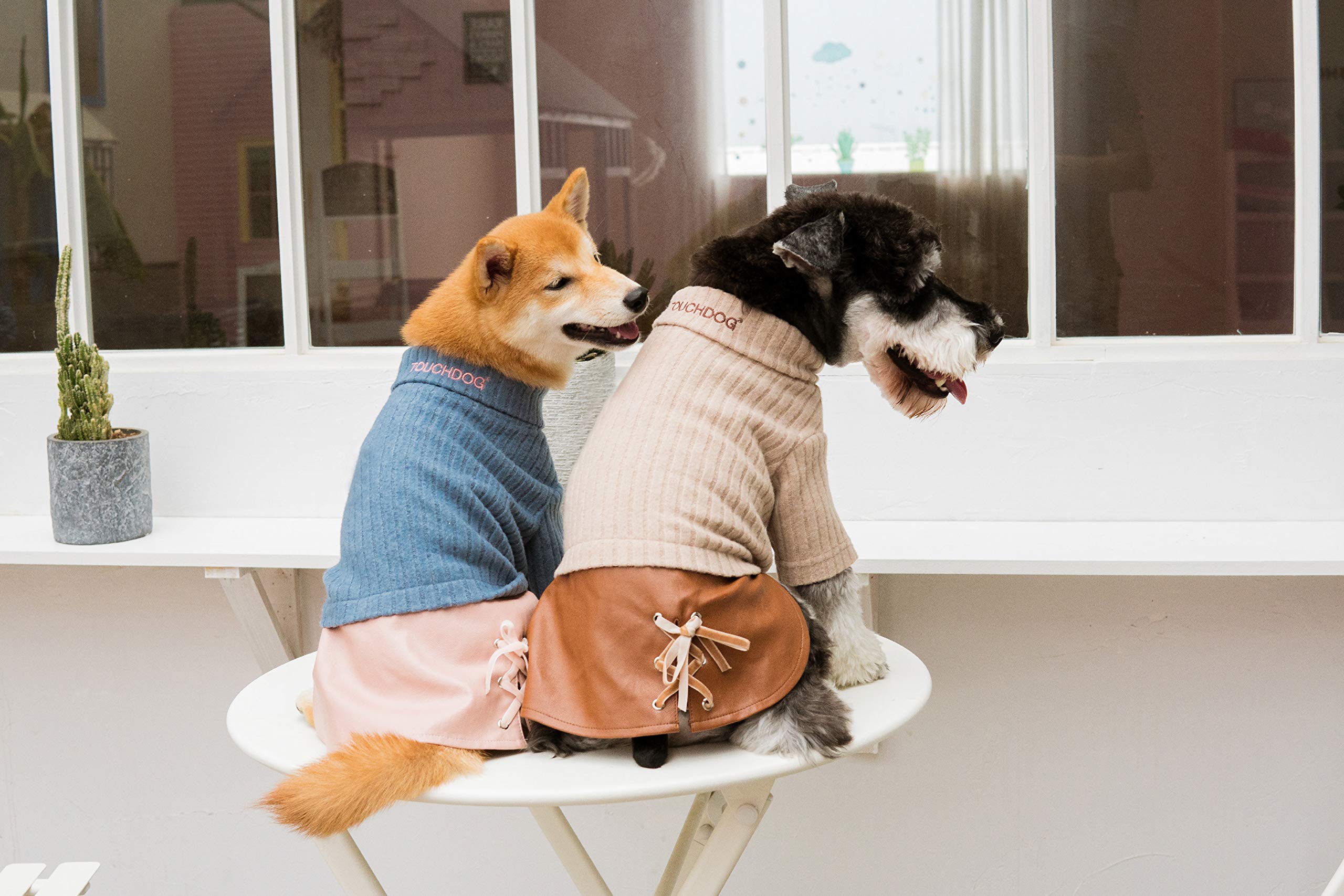 Touchdog ® 'Modress' Fashion Designer Dog Sweater And Dress