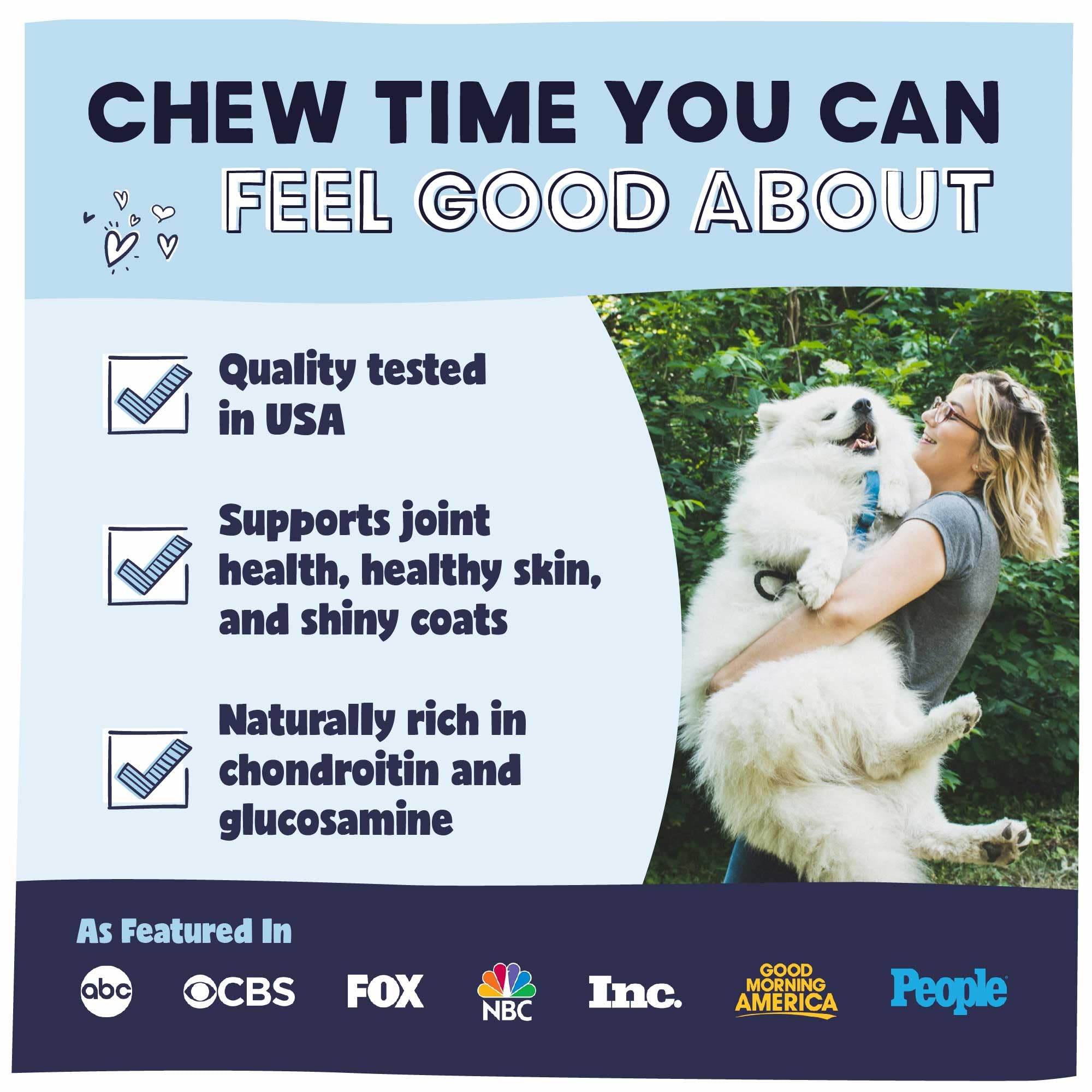 Pawstruck 2-in-1 Collagen Wrapped Jerky Natural Treats for Dogs - 5 Rings - Limited Ingredient Grain Free for Small, Medium, and
