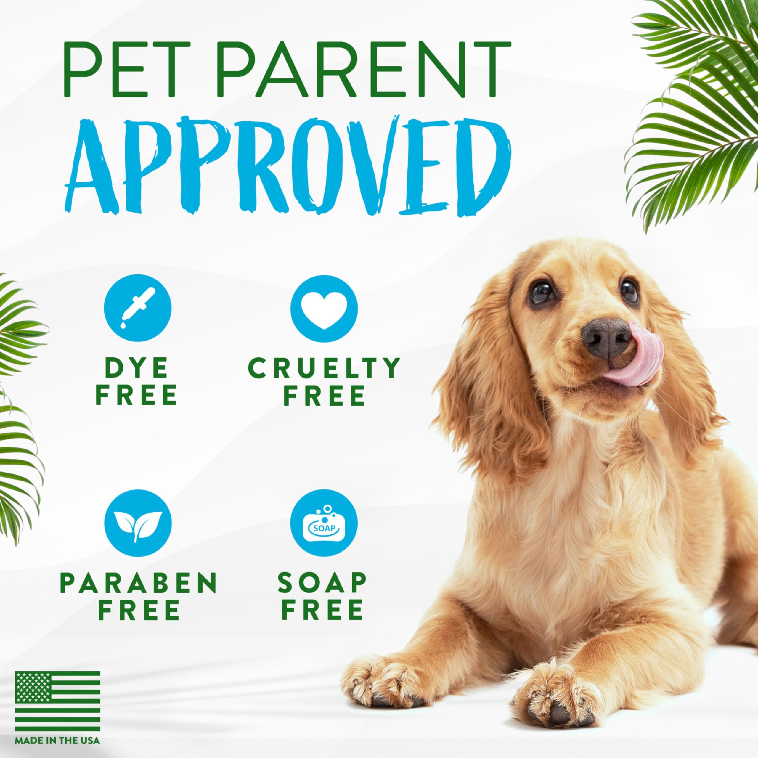 Tropiclean Baby Powder Dog Perfume Spray Long Lasting | Naturally Derived Odor Removing Dog Deodorizing Spray | Cat Friendly | Made In Usa | 8 Oz