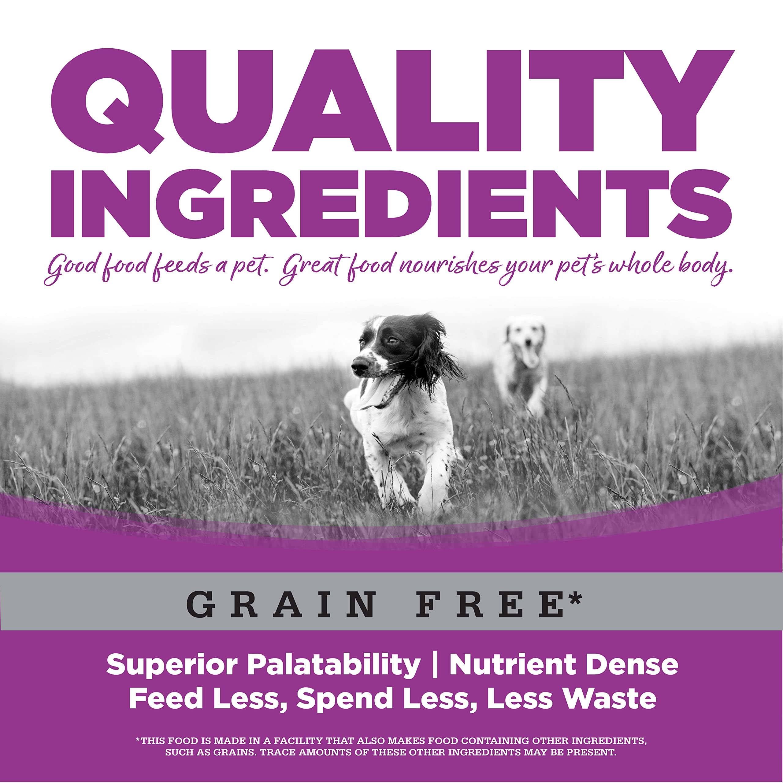 NutriSource Grain Free Dry Puppy Food for Large Breeds, Turkey, Whitefish and Menhaden Fish Meal, 26LB