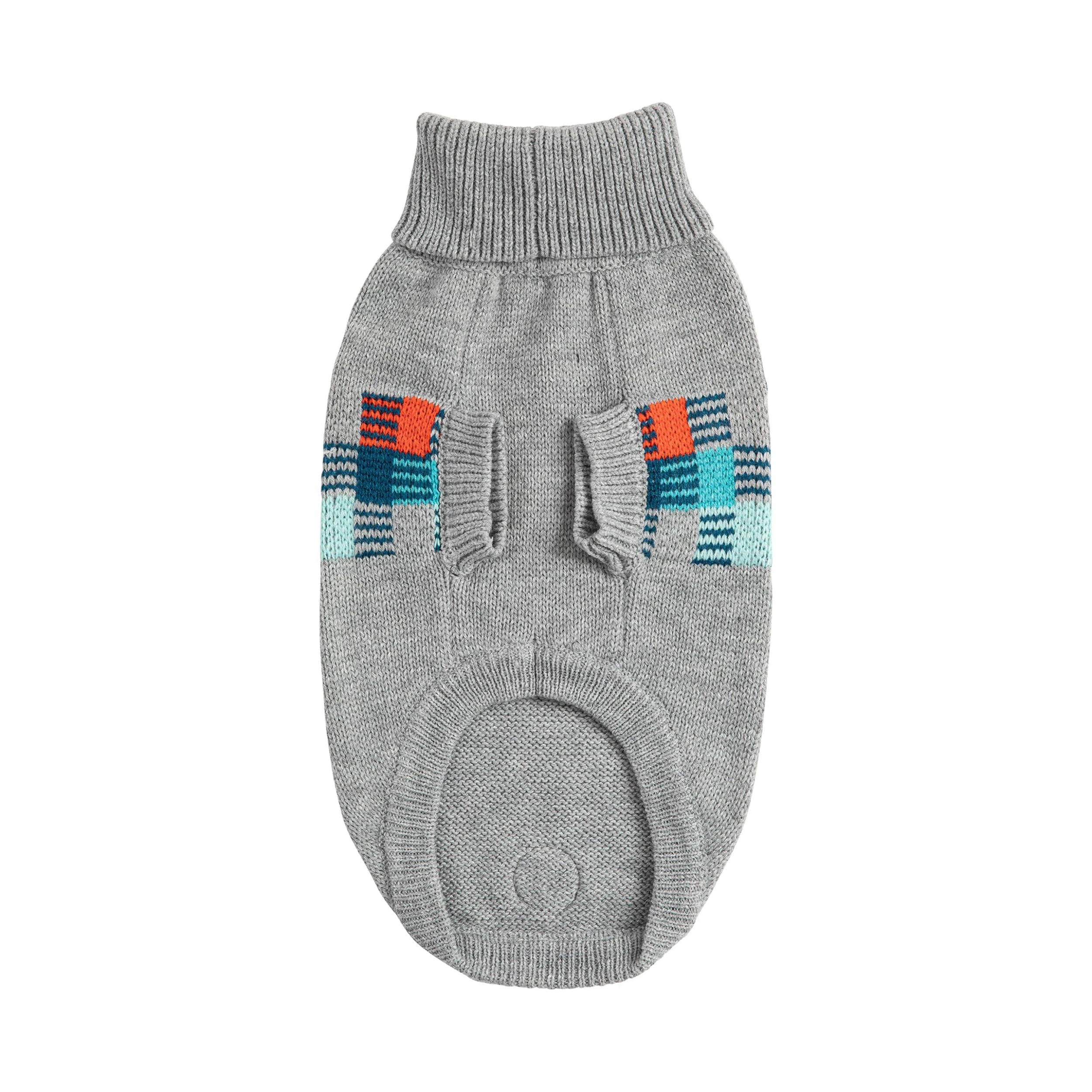 Gf Pet Grey Winter Sailor Dog Parka, Small
