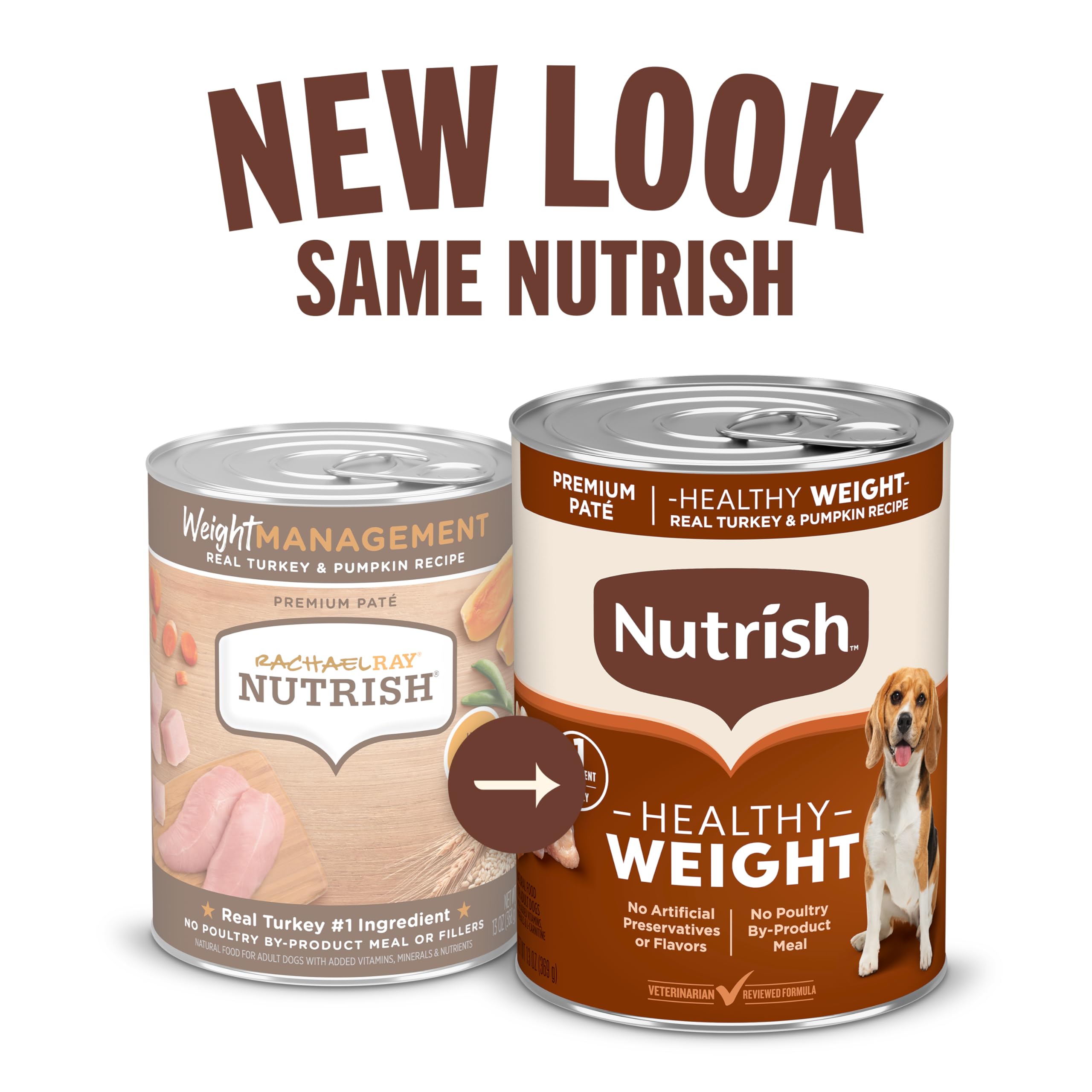 Rachael Ray Nutrish Weight Management Wet Dog Food, Real Turkey & Pumpkin, 13 Ounce Can (Pack of 12)