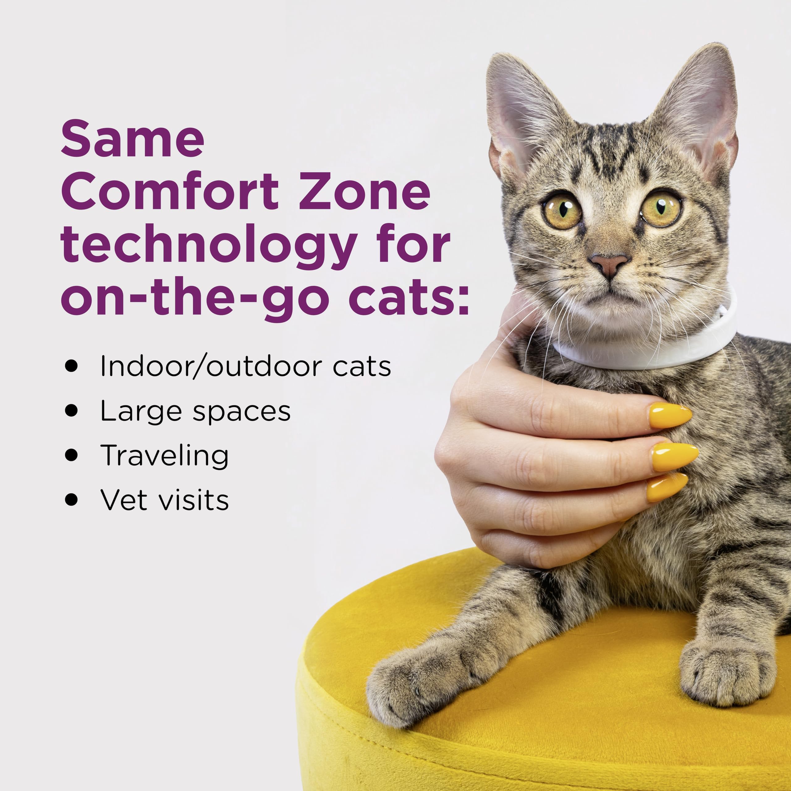 Comfort Zone Cat Calming Collar: 2 Pack