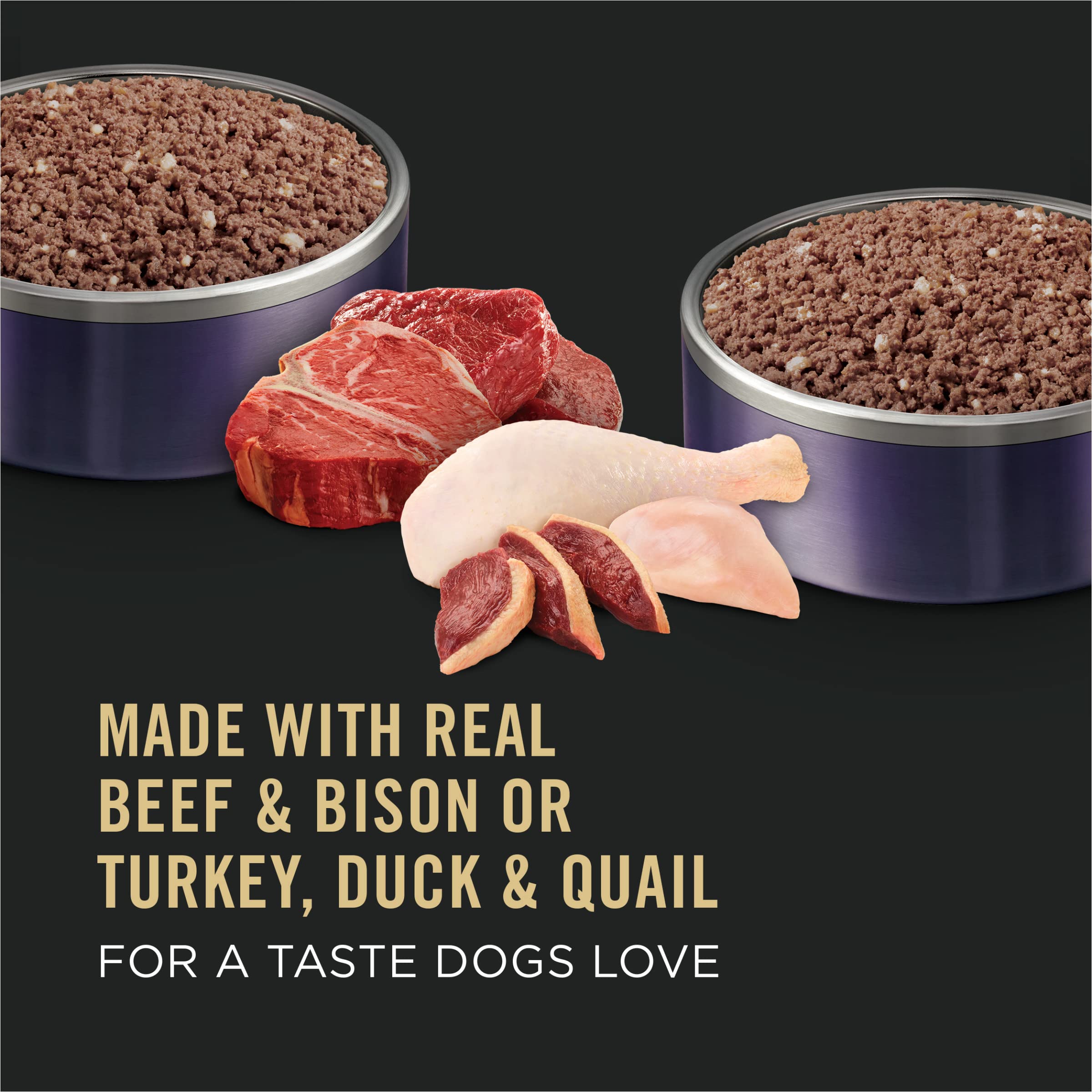 Purina Pro Plan Sport High Protein Wet Dog Food, Beef and Bison Entr  e and Turkey, Duck and Quail Entr  e Variety Pack - (Pack