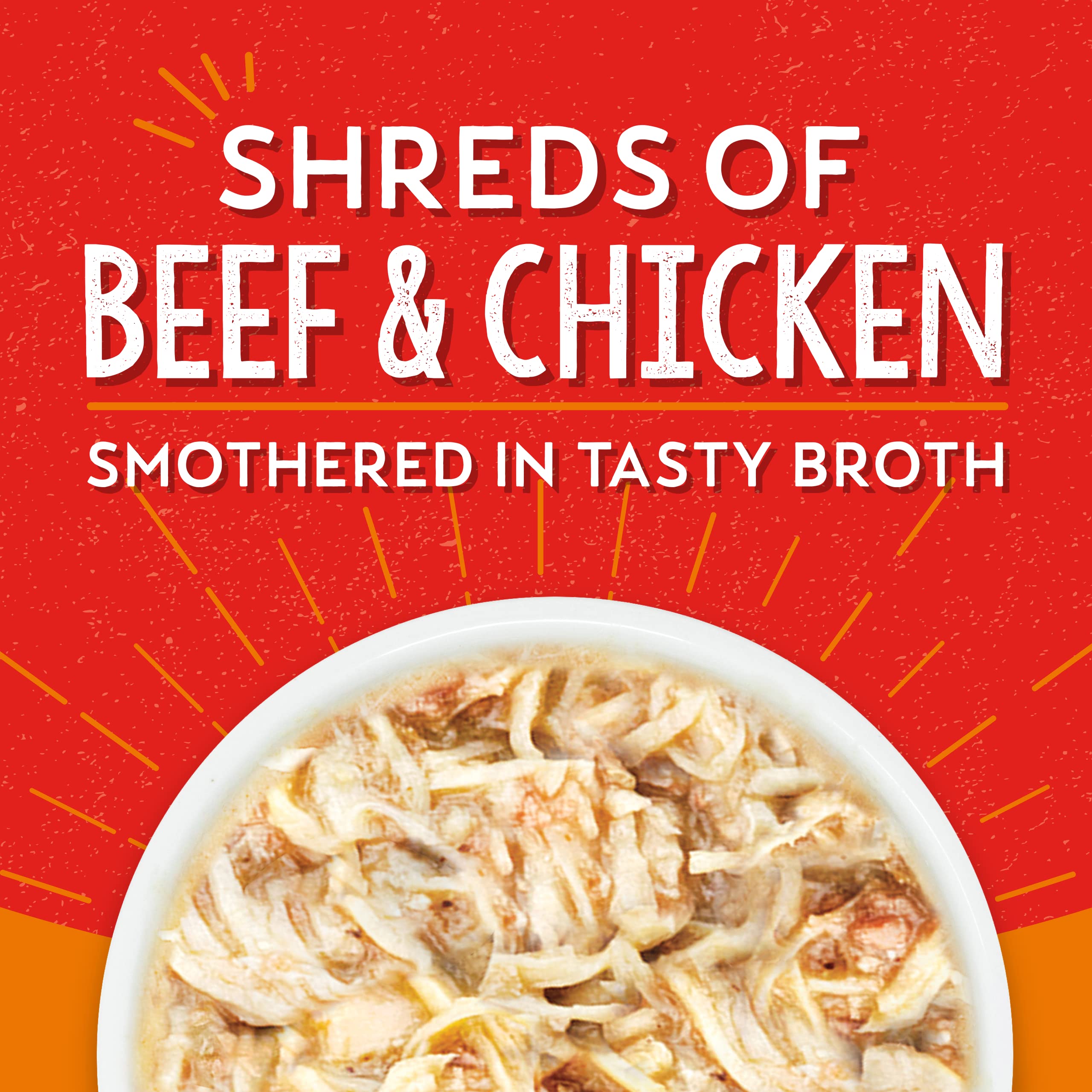 Stella & Chewy s Lil Bites Savory Stews for Small Breeds Beef & Chicken Dinner in Broth, 2.7 oz. Cups (Pack of 12)