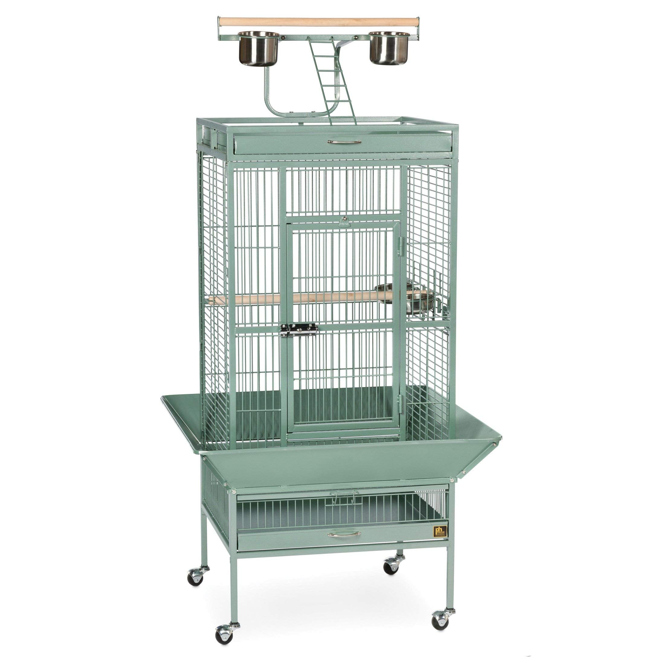 Prevue Pet Products Wrought Iron Select Bird Cage 3152 Black Hammertone
