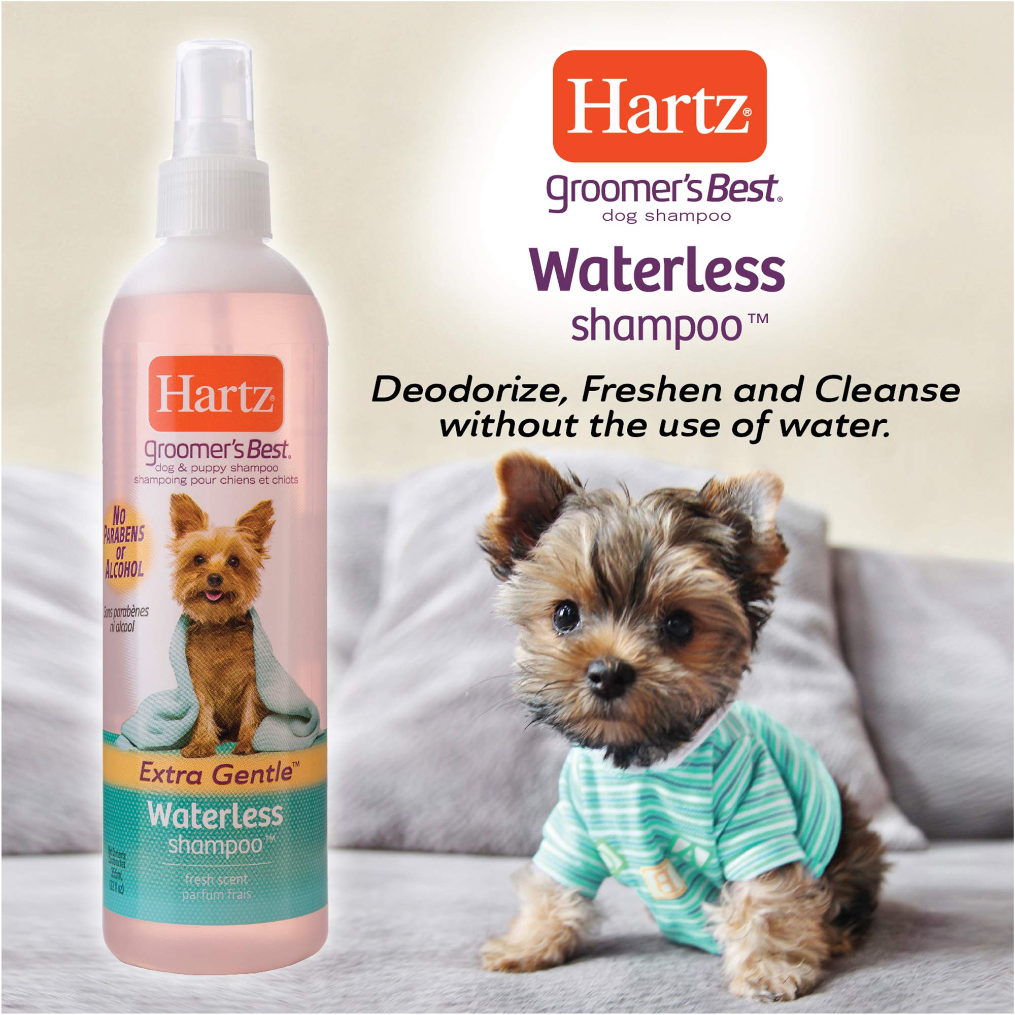 Hartz Groomer'S Best 3-In-1 Waterless Dog Shampoo