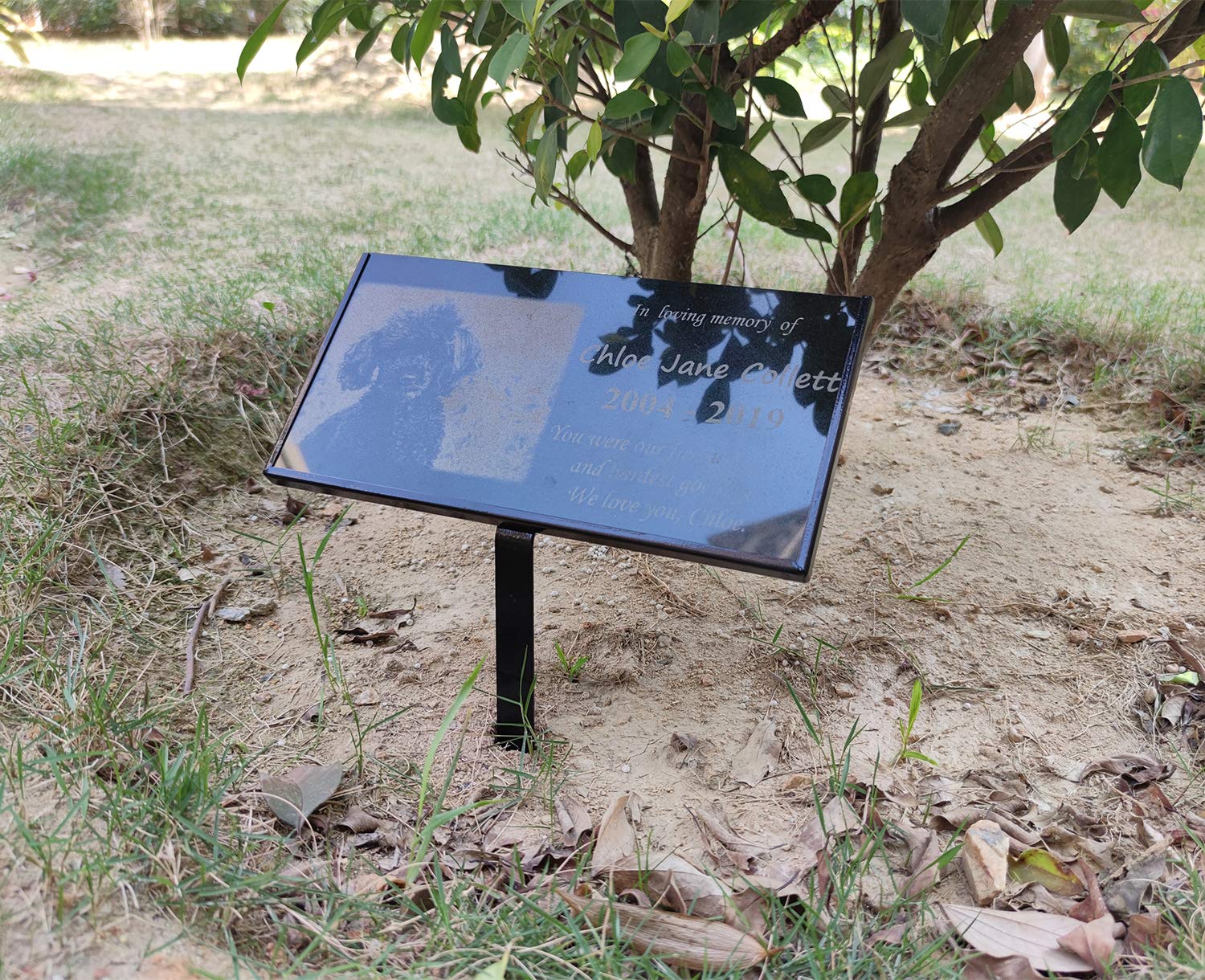 WAQL Grave Marker Stand for 6x 12 Stones, Memorial Stones for Loved One
