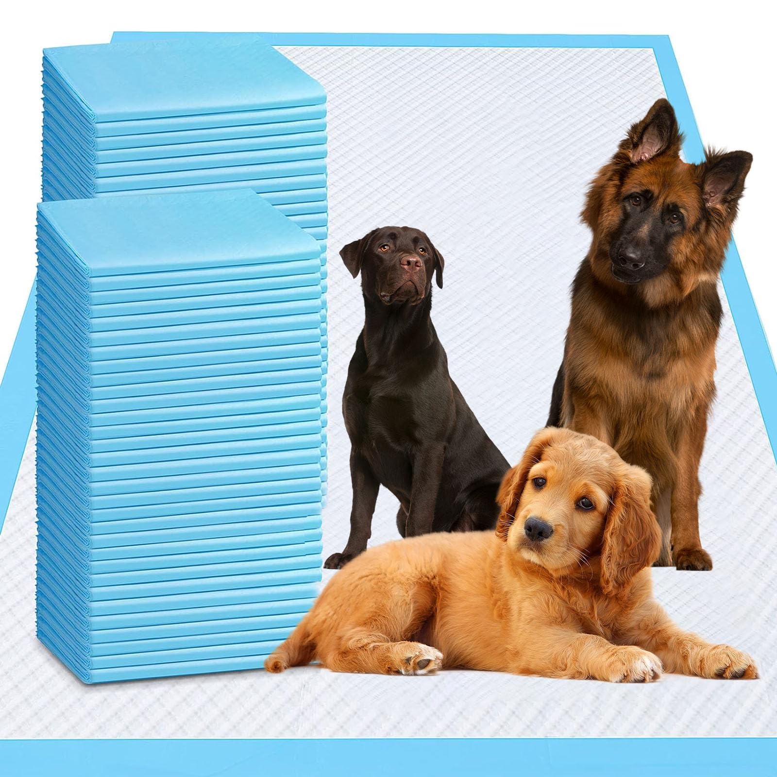 Xxxl Puppy Pee Pads For Dogs 36''X36'' 40 Count, Extra Large Dog Pee Pads, Leak-Proof & Super Absorbent Dog Pee Pads, Thicken Di