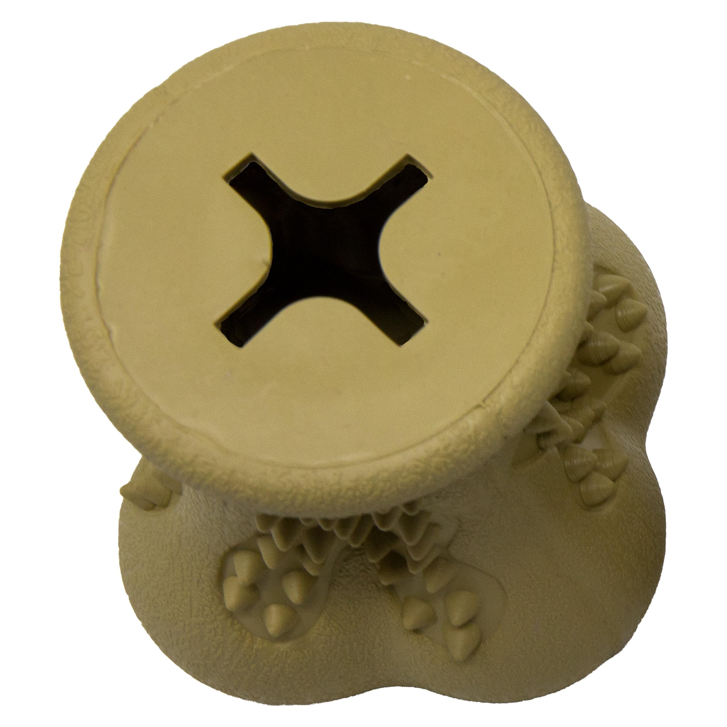 Starmark RubberTuff Treat Bone (Large), Brown