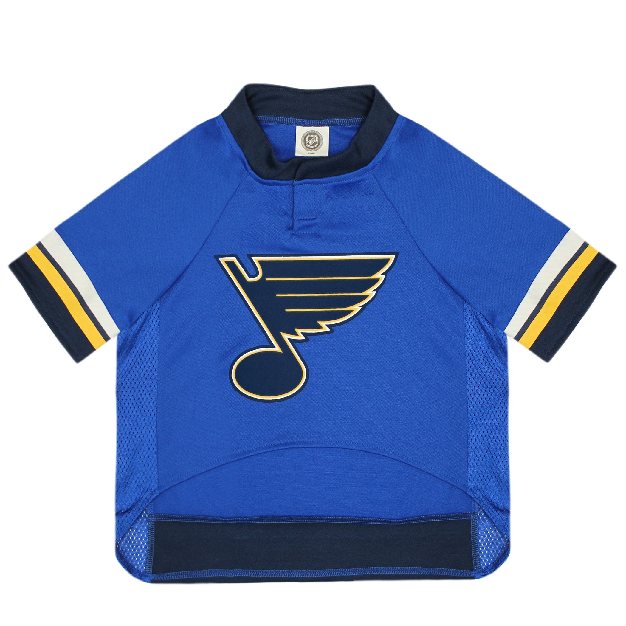 Pets First NHL St.Louis Blues Jersey for Dogs & Cats, X-Large. - Let Your Pet Be A Real NHL Fan!