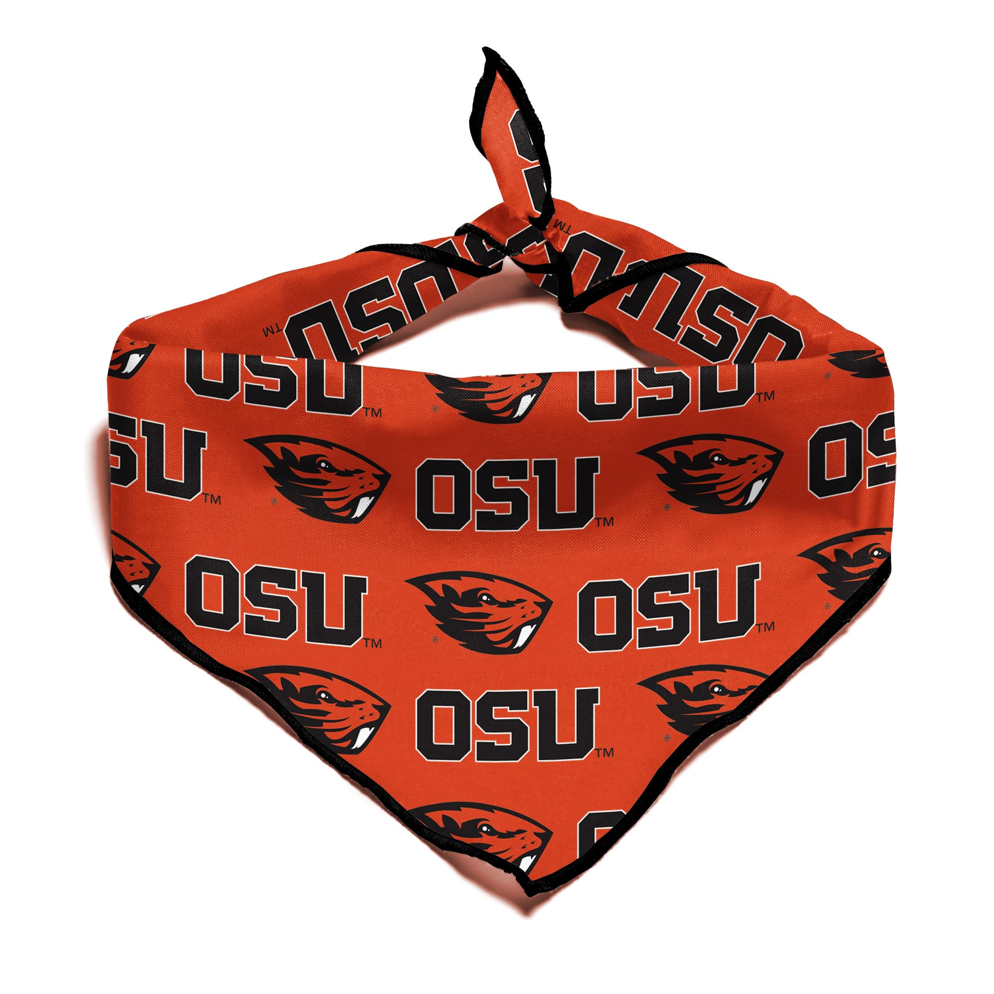 Oregon State Beavers Officially Licensed Bandana For Dogs And Cats | Fits Pets Great Gift Idea | Easy-To-Tie (Large, 28''