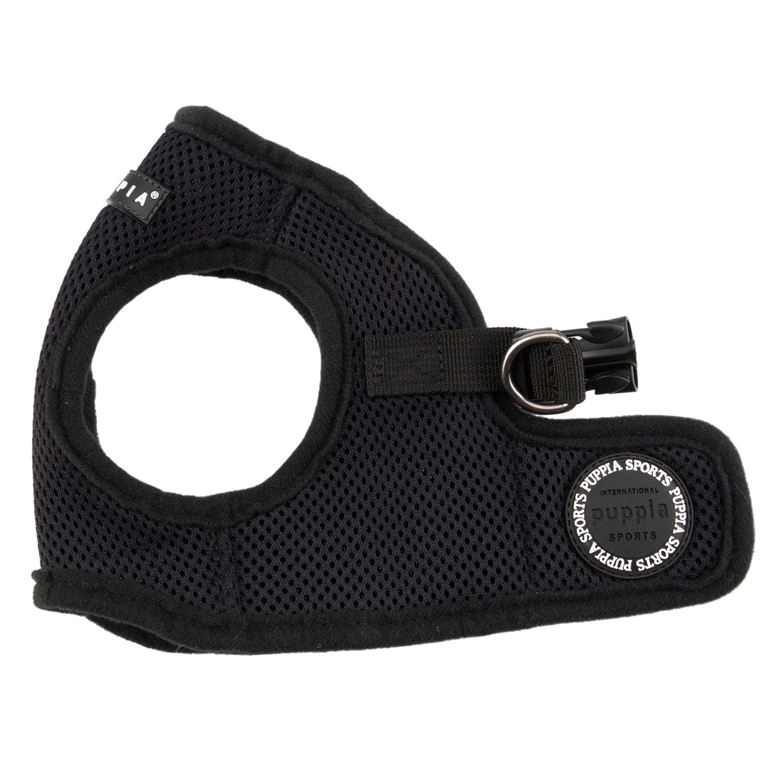 Puppia Soft Vest Dog Harness - Black - X-Large