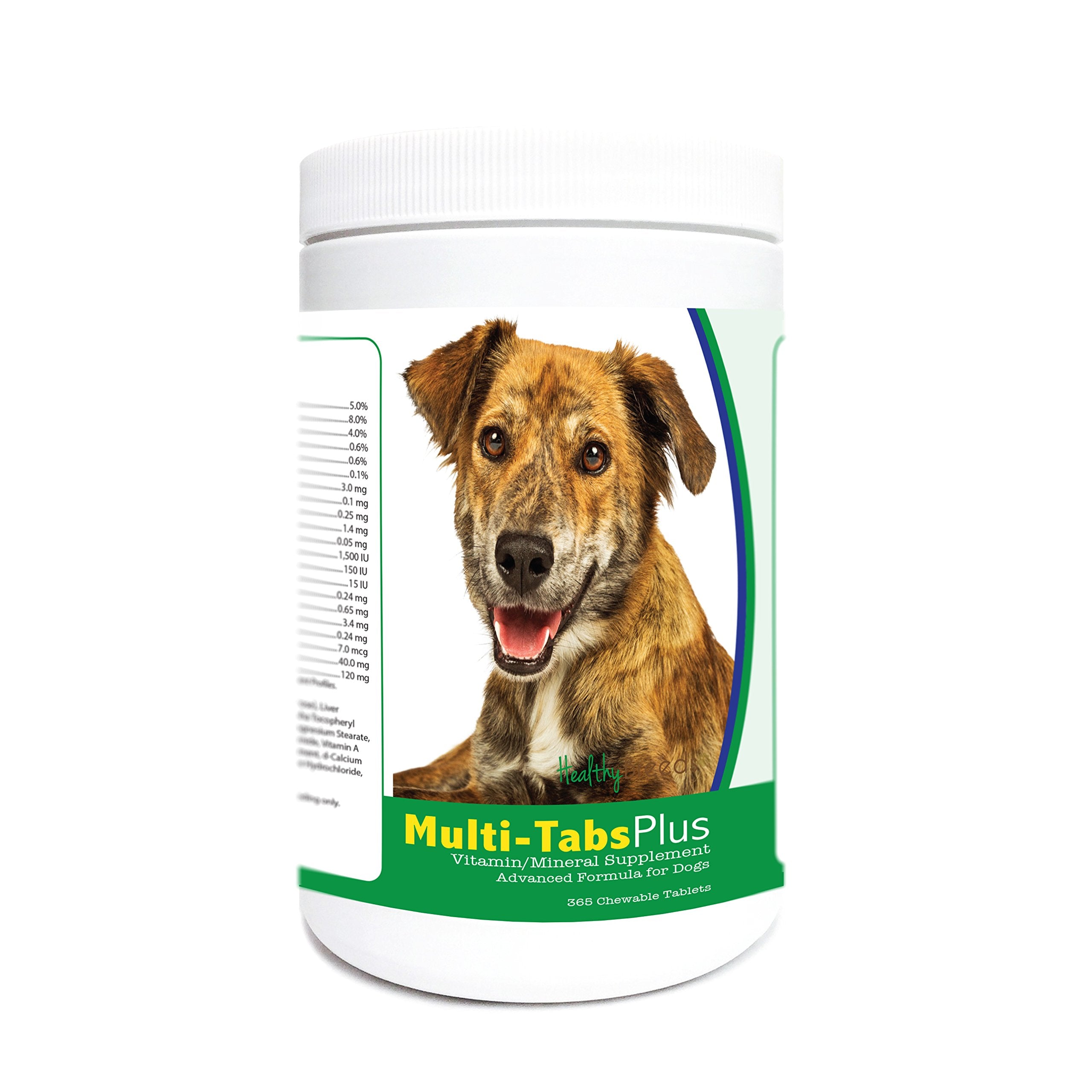 Healthy Breeds Plott Multi-Tabs Plus Chewable Tablets 365 Count
