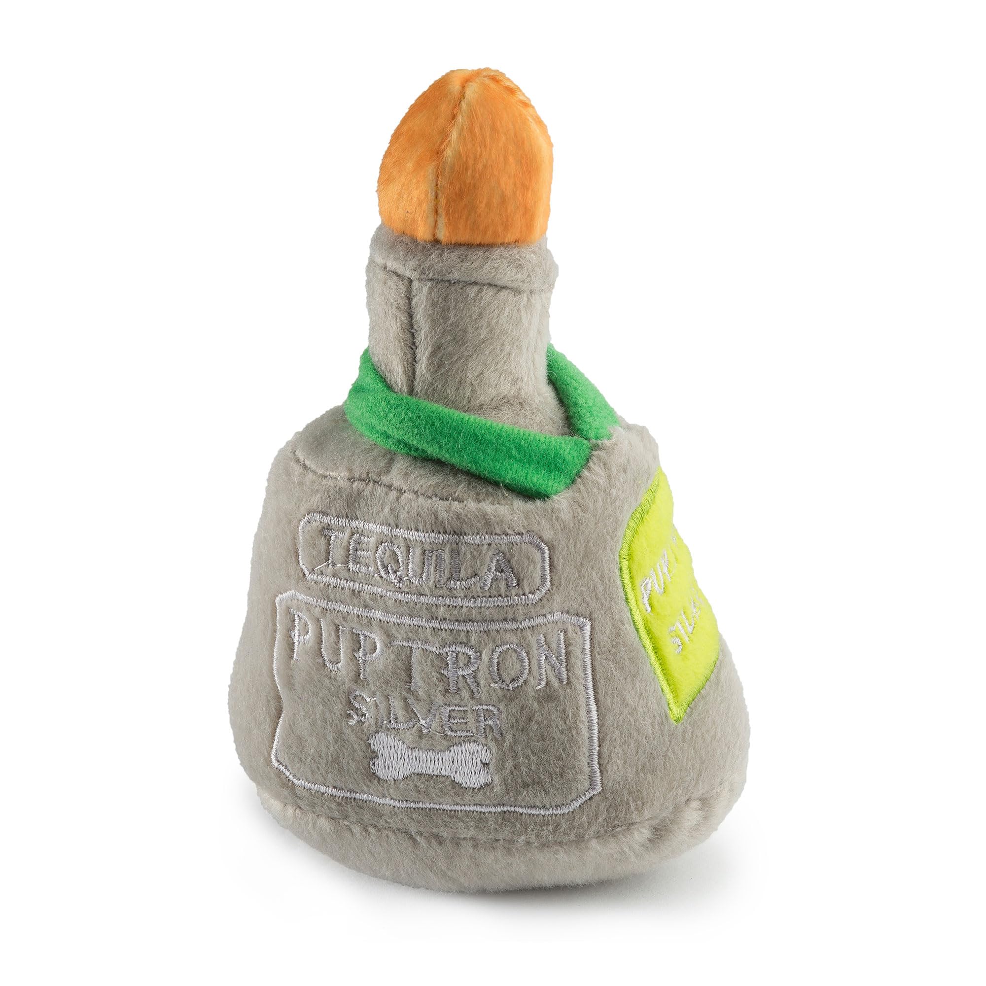 Haute Diggity Dog Puptron Tequila, Plush Designer Dog Toys With Interactive Squeaker, Stimulating Pet Enrichment, Machine-Washab