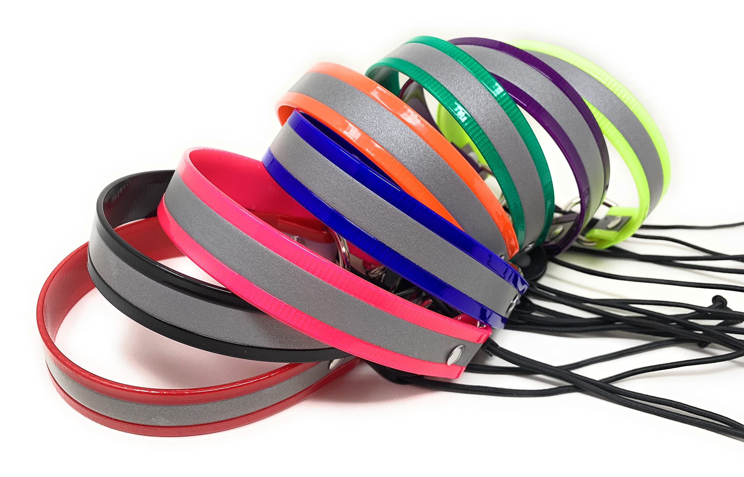 Sparky Pet Co - Surefit ECollar Replacement Strap - Bungee Dog Collar - Waterproof - Adjustable - Secure Nexus Wheel Lock - for