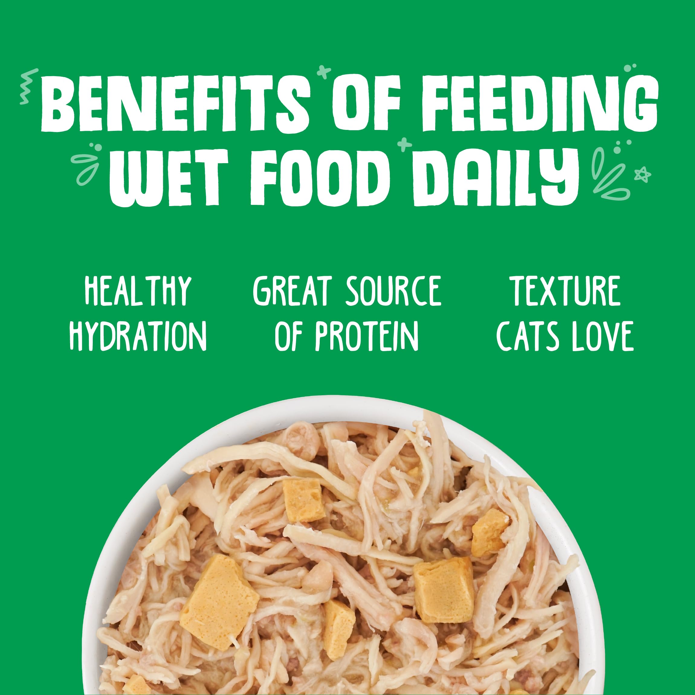 Weruva Classic Cat Food, Green Eggs & Chicken with Chicken Breast & Egg in Pea Soup, 3oz Can (Pack of 24)