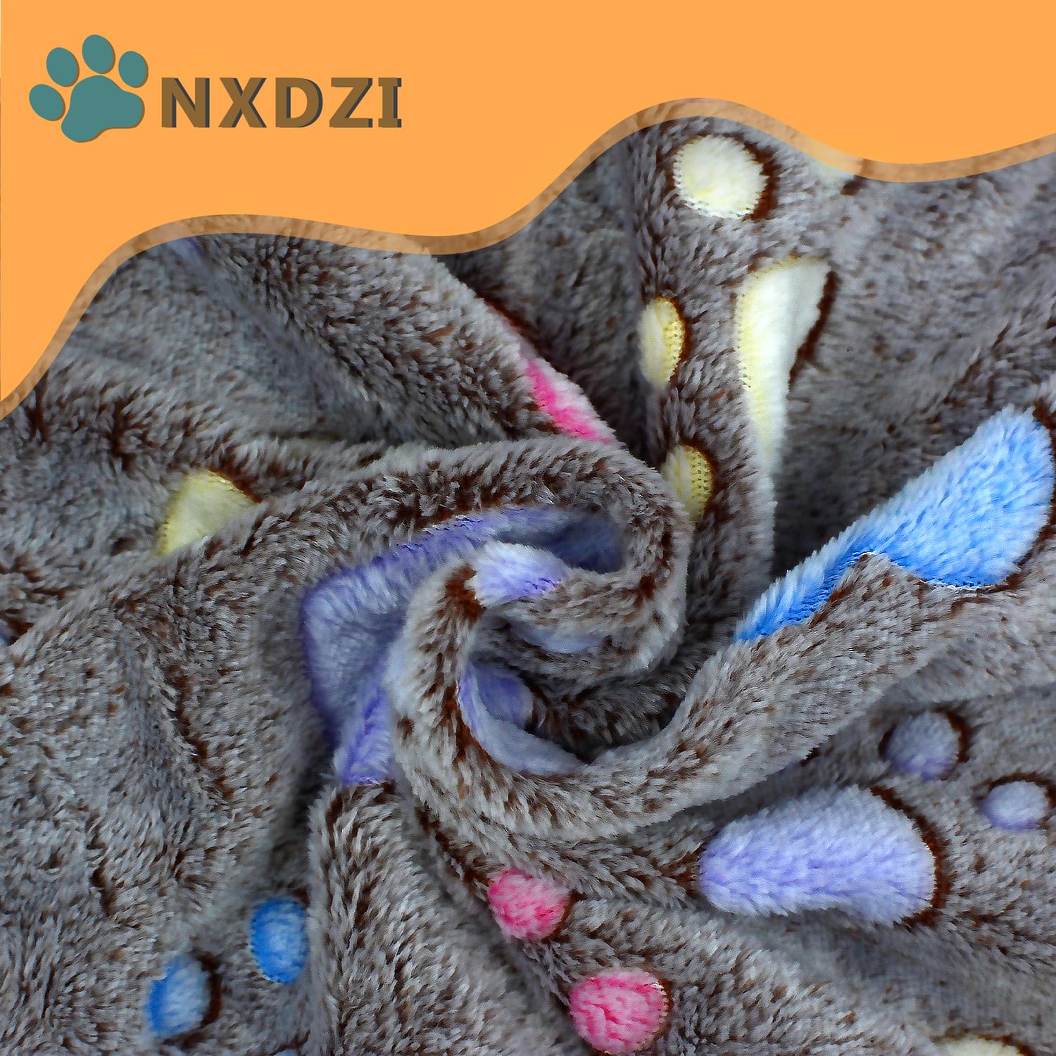 Dog Blankets Washable, 3 Pack Dog Blanket Washable 30'' X 20'', Fuzzy Soft Pet Mat Throw Cover For Kennel Crate Bed, Blankets Fo