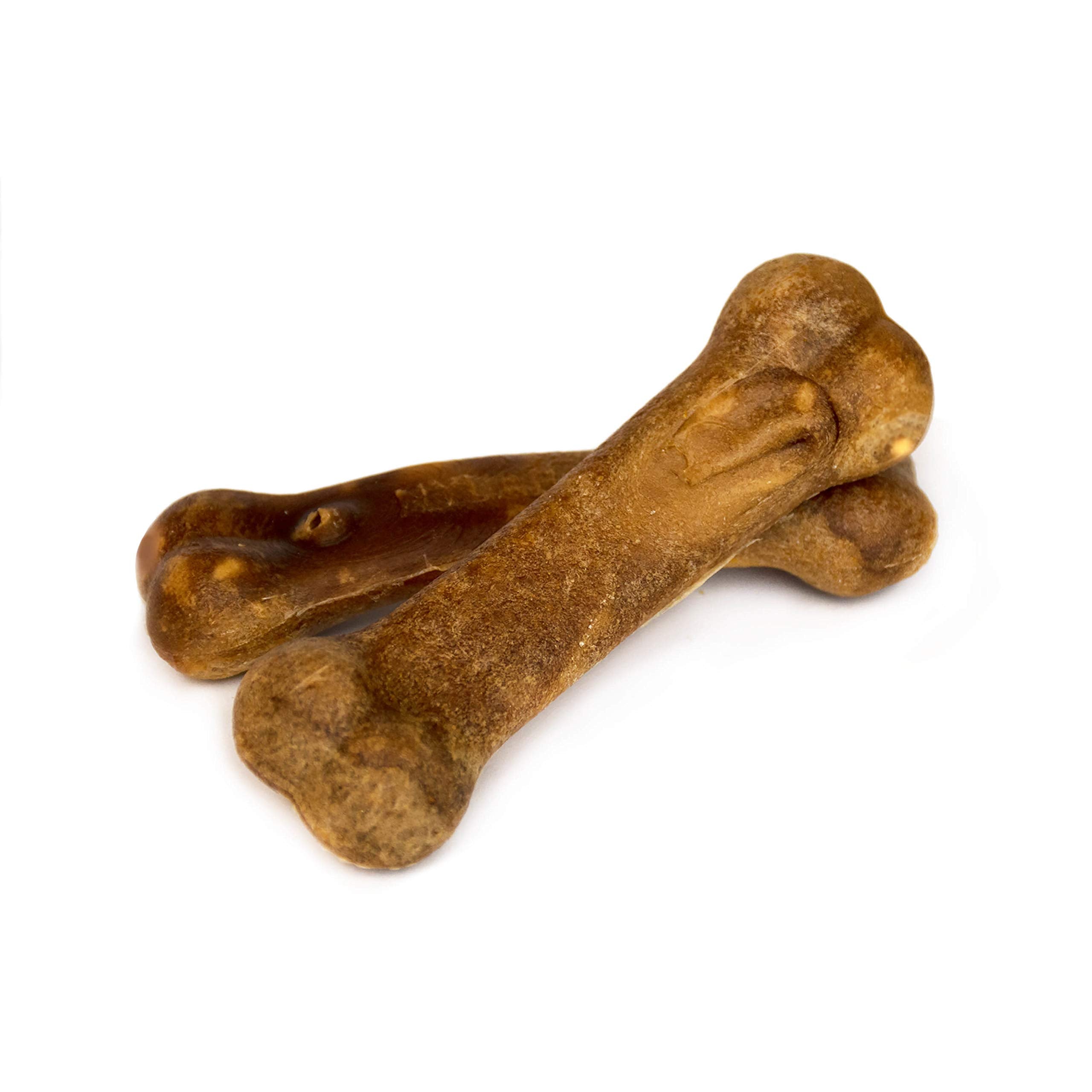 Nylabone Healthy Edibles Natural Puppy Chews Long Lasting Lamb & Apple Flavor Treats for Puppies, X-Small/Petite (4 Count)