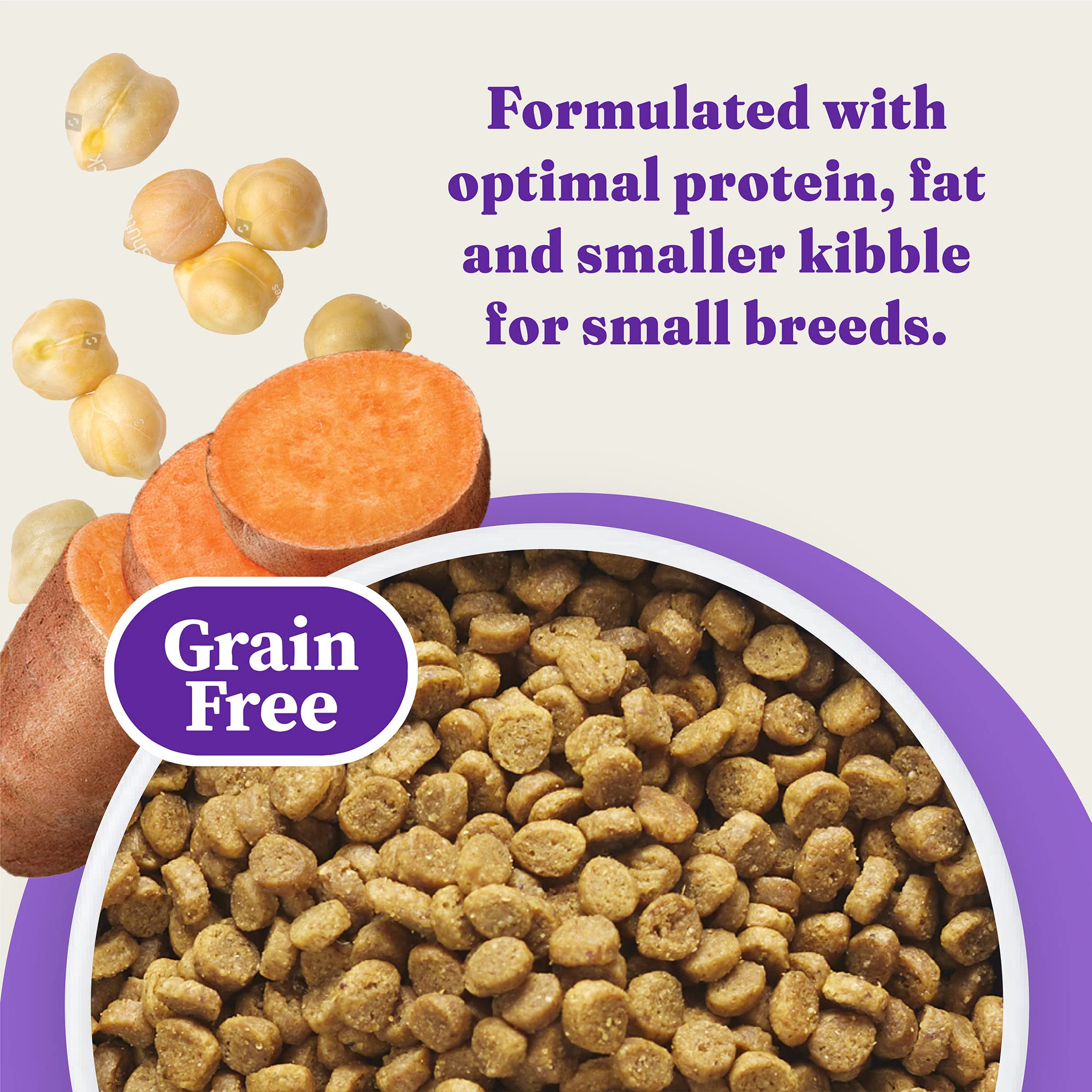 Halo Holistic Small Breed Grain Free Cage-free Chicken & Sweet Potato Recipe 3.5 lb