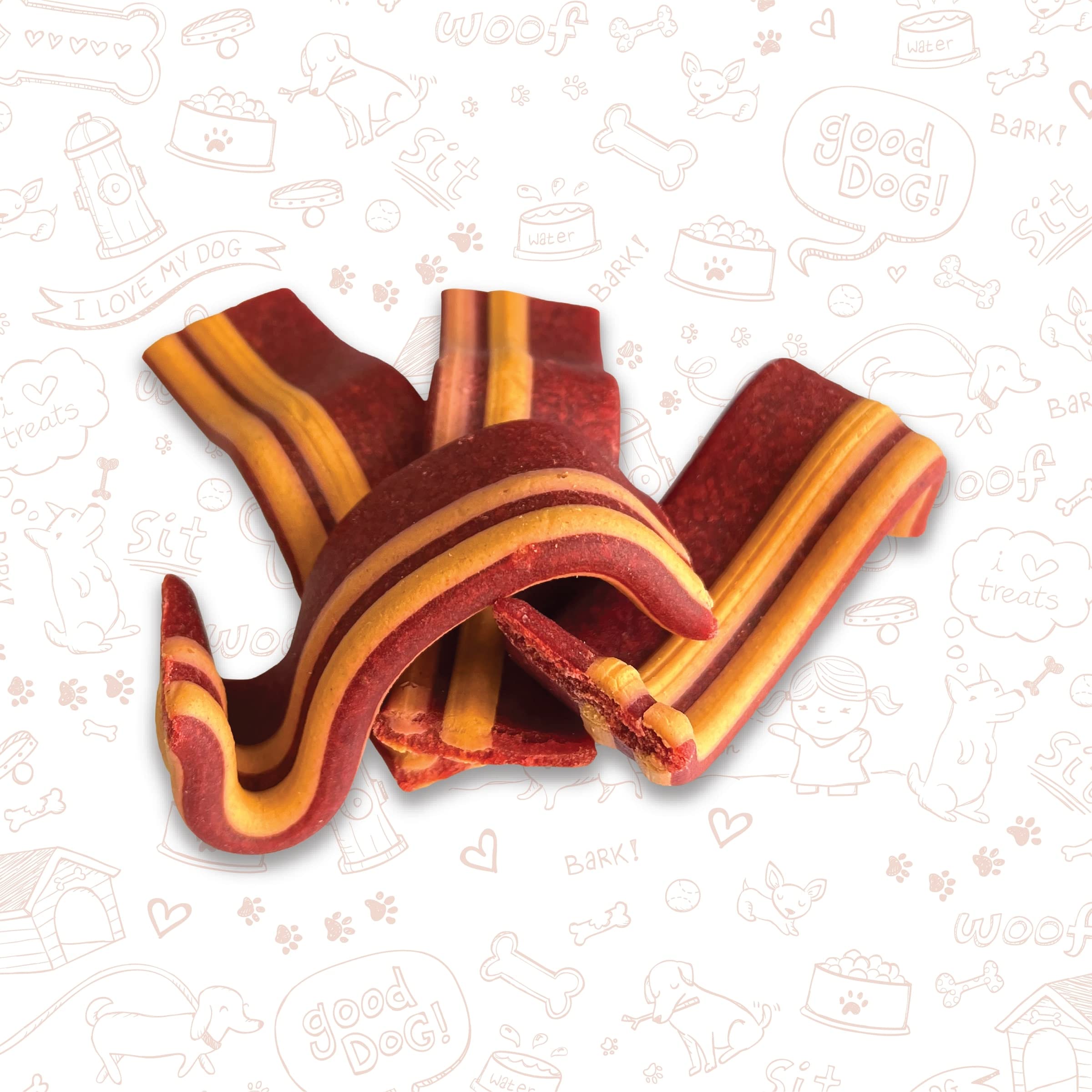 Meaty Treats Bacn Creations Bacon & Cheese Flavor, 40-oz.