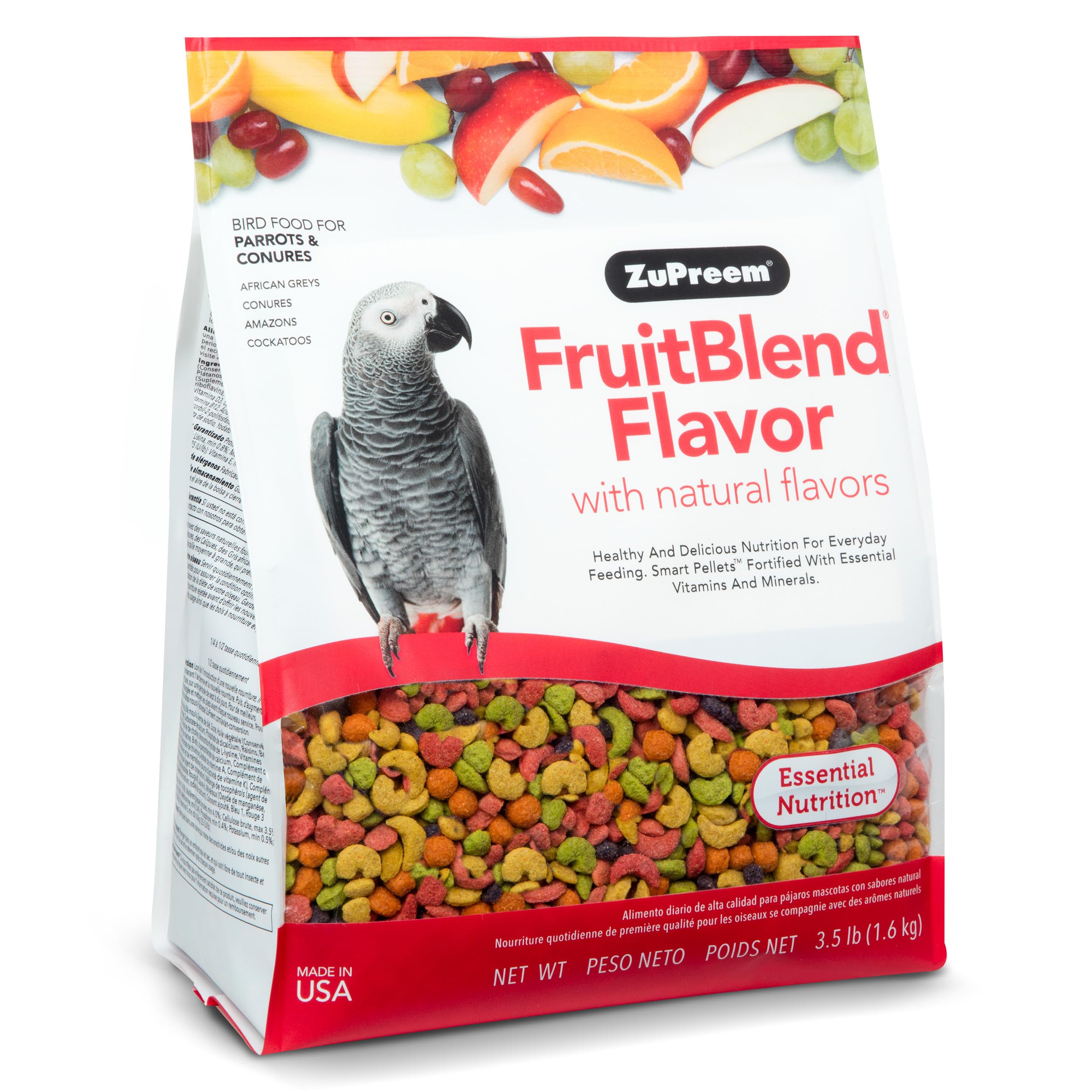 ZP 3.5LB FB PARROT/CONURE