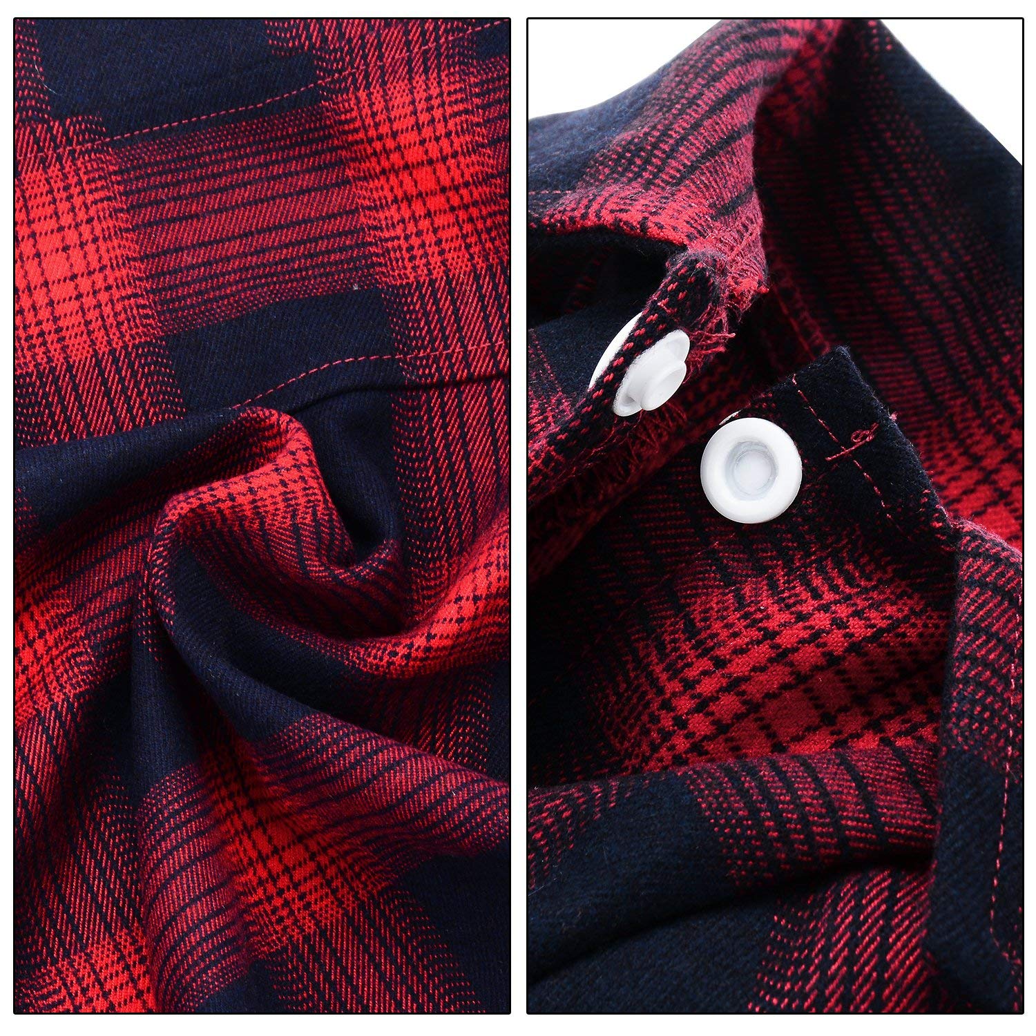 Koneseve Dog Shirt, Pet Plaid Clothes Shirt T-Shirt, Sweater Bottoming Shirt For Small Dog Cat Puppy Grid Adorable Wearing Stylish Cozy Halloween,Christmas Costumes {Red;3Xl}