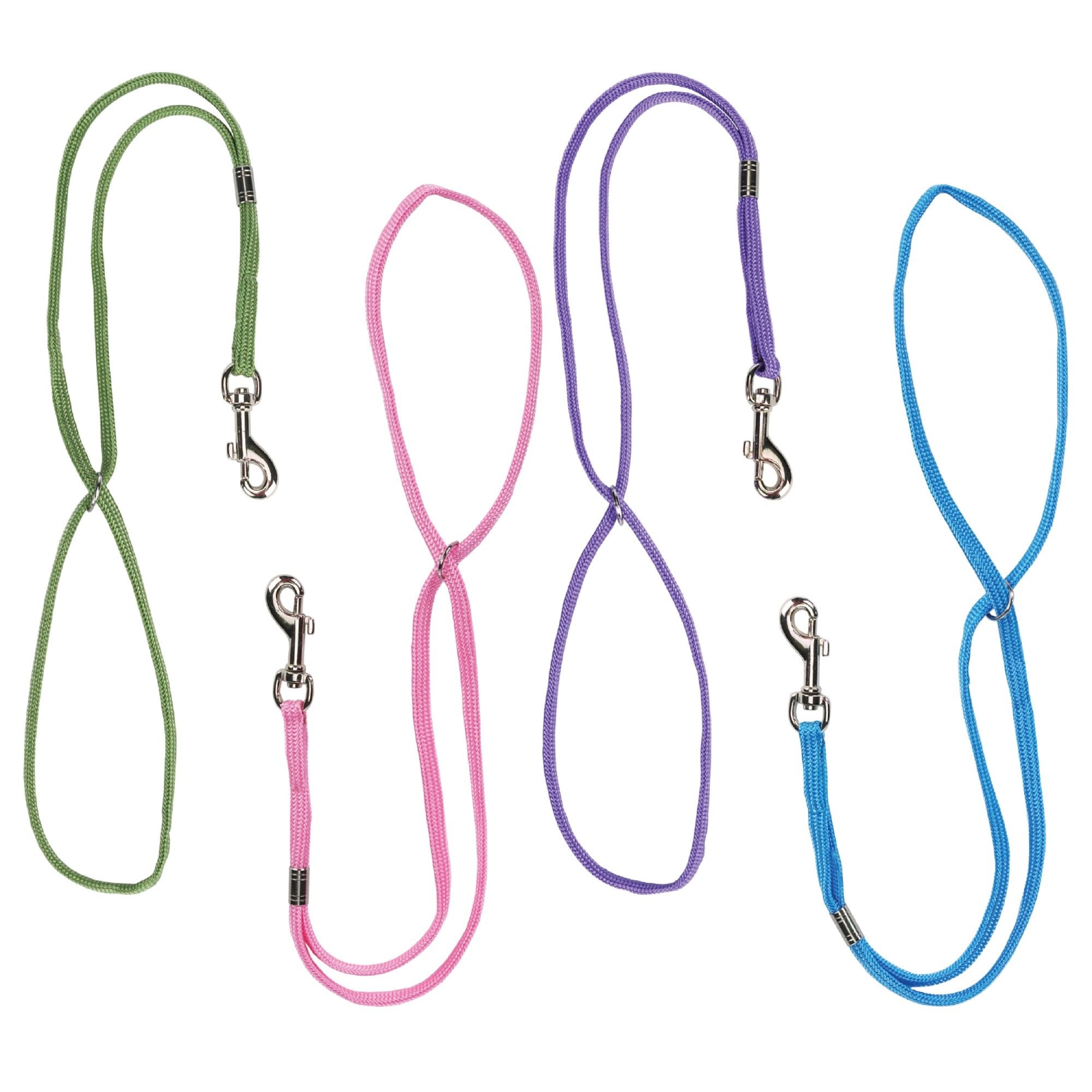 Top Performance Deluxe Fashion Grooming Loops - Versatile Nylon Loops To Secure Dogs On Tabletops While Grooming - 24'', 4-Pack