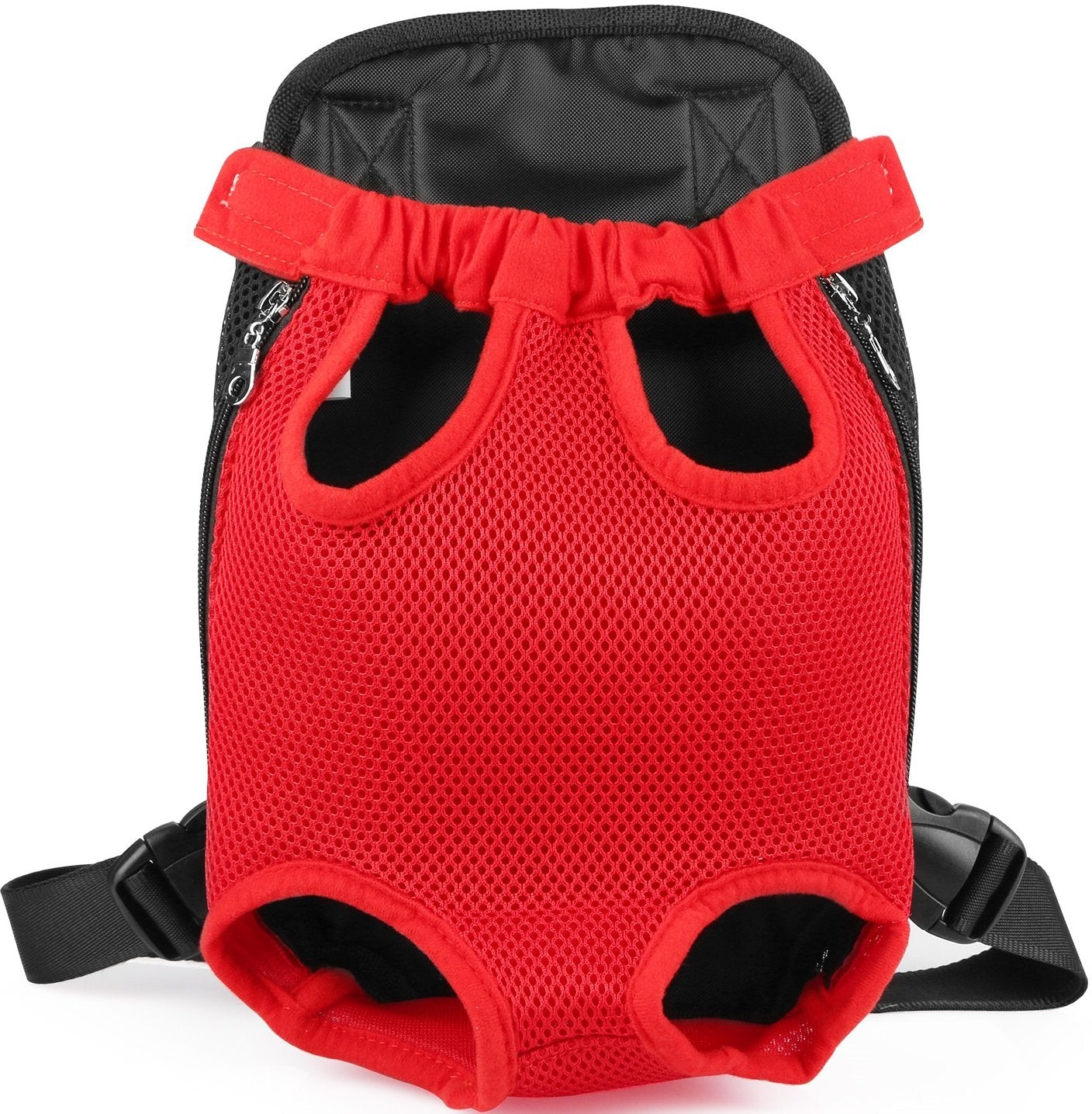 Dog Carrier Backpack Legs Out Front Pet Backpack Carrier Travel Bag Adjustable Shoulder Straps for Hiking Camping Shopping Bikin