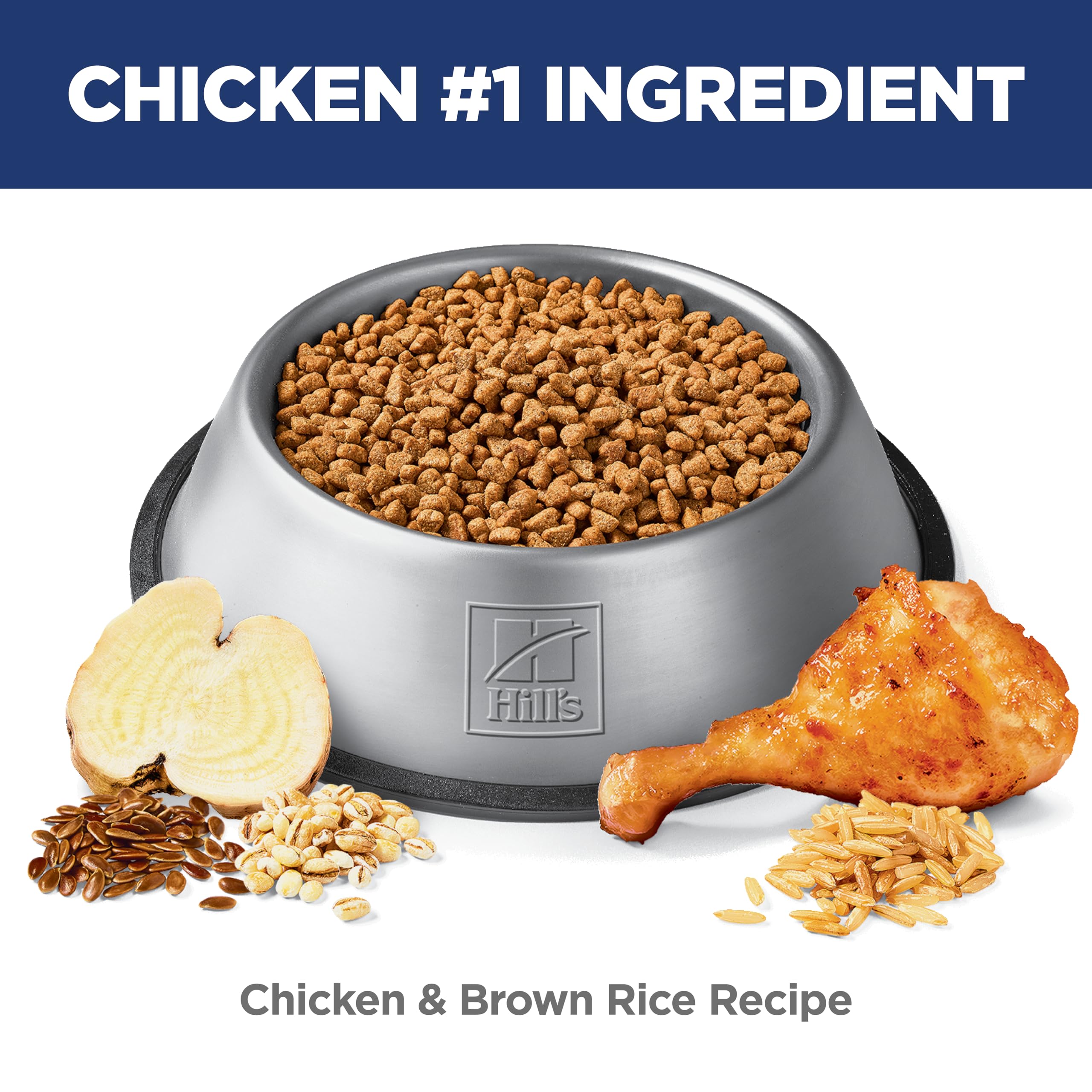 Hills Science Diet Perfect Digestion, Adult 1-6, Small & Mini Breeds Digestive Support, Dry Dog Food, Chicken & Brown Rice, 3.5