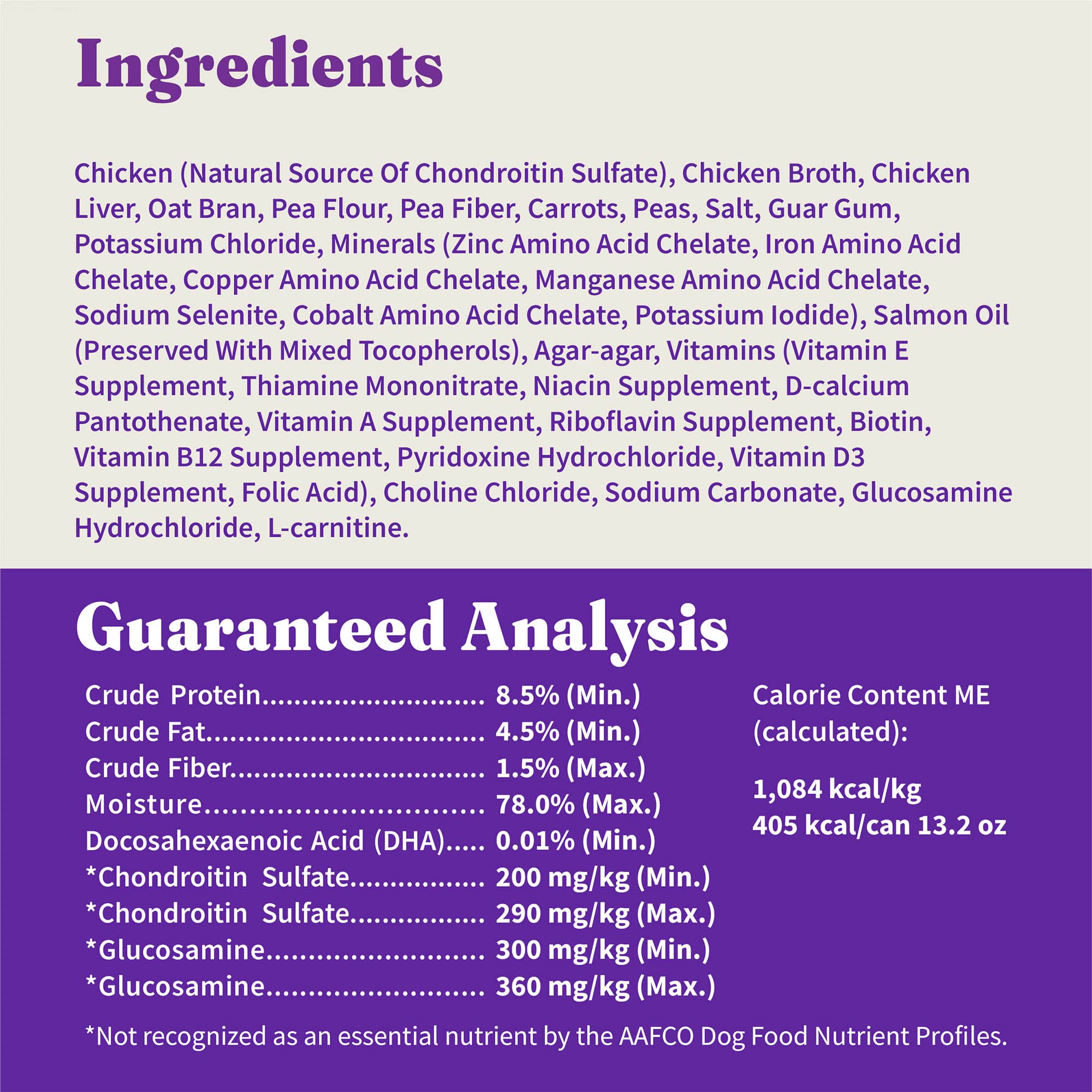 Halo Senior Dog Wet Food, Chicken Recipe, Great as Nutritious Meals or Healthy Dog Food Toppers, 13.2 oz Can (Pack of 6)