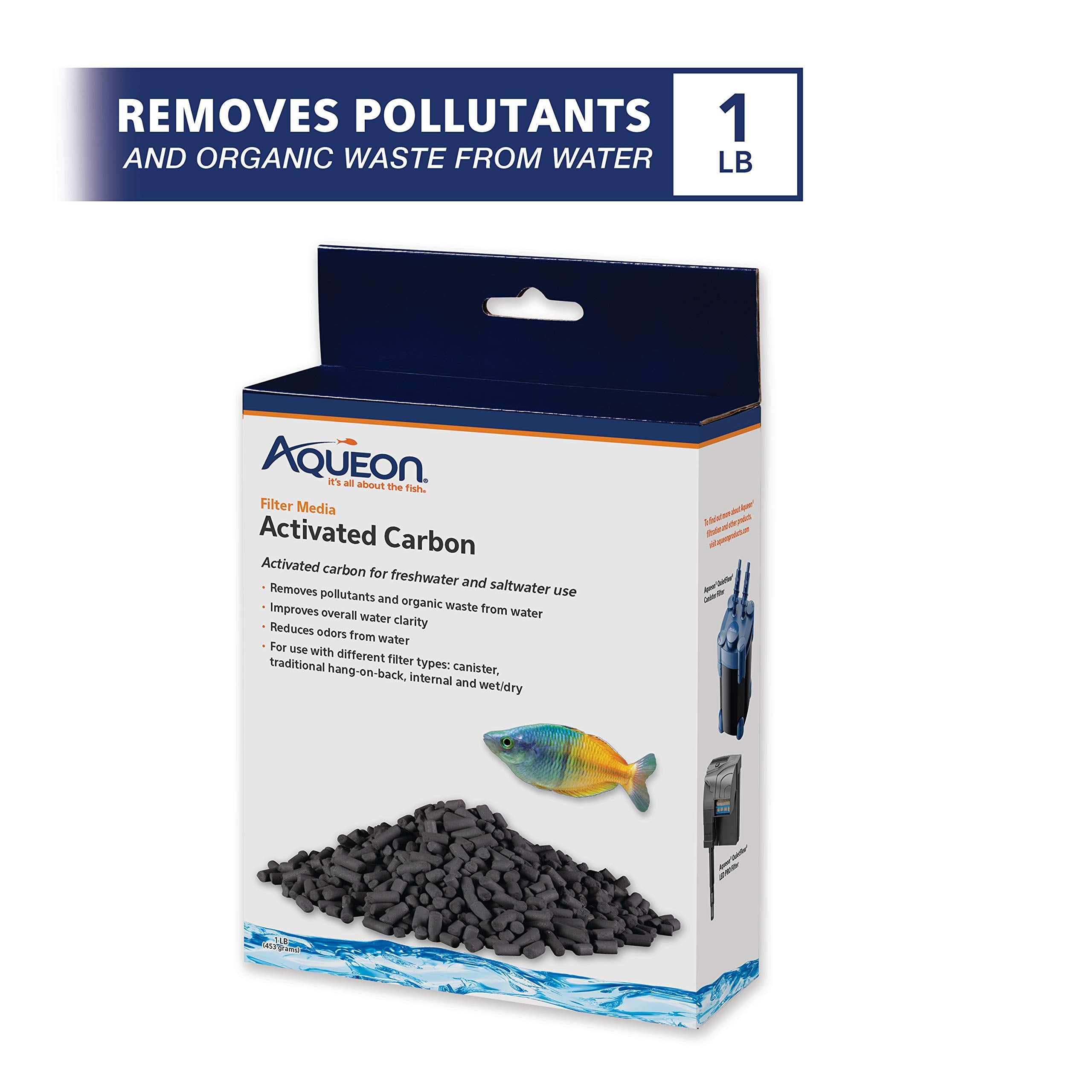Aqueon Filter Media Carbon Media 1 Lb