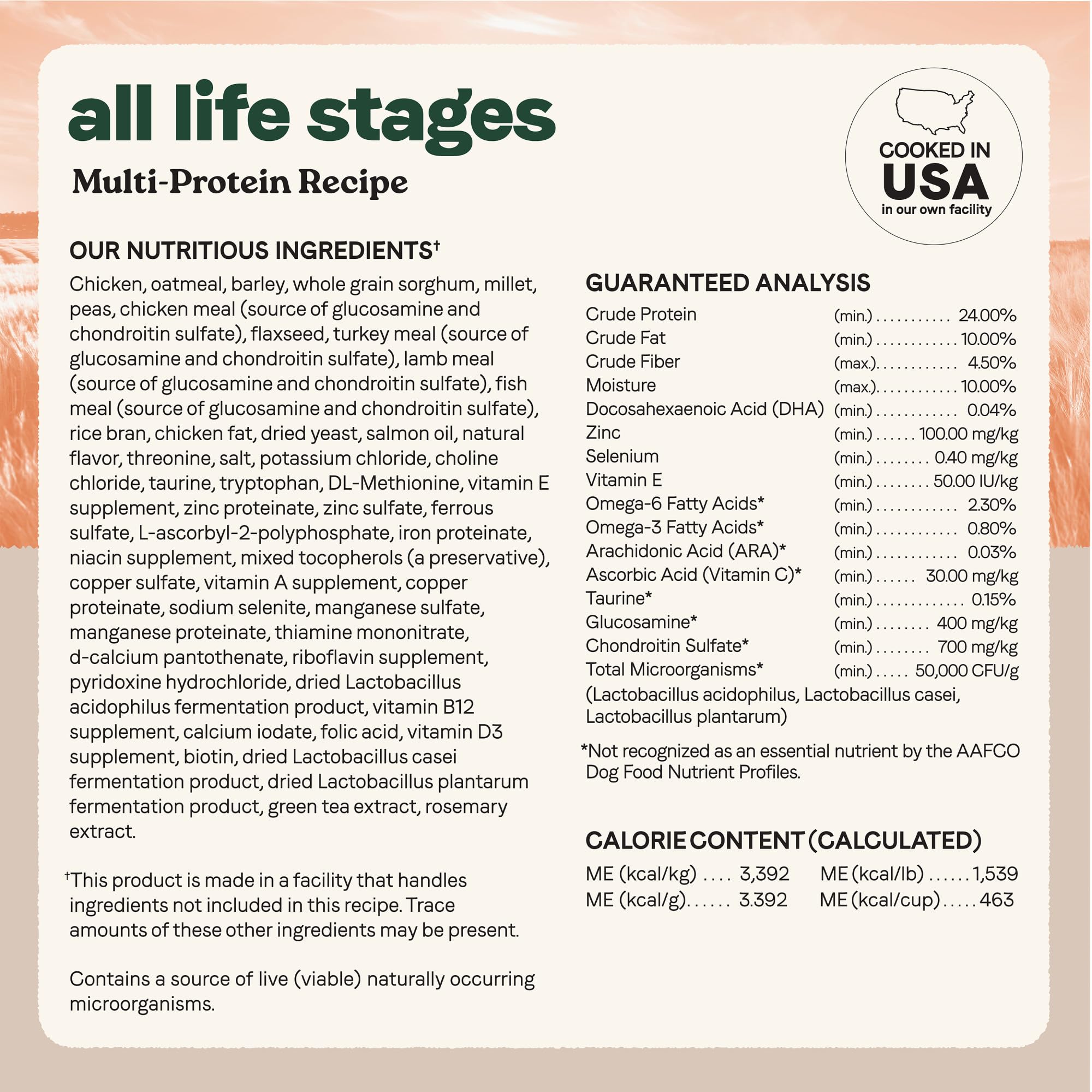 Canidae All Life Stages Multi-Protein Recipe with Chicken, Turkey, Lamb, and Fish - High Protein Premium Dry Dog Food for All Ag