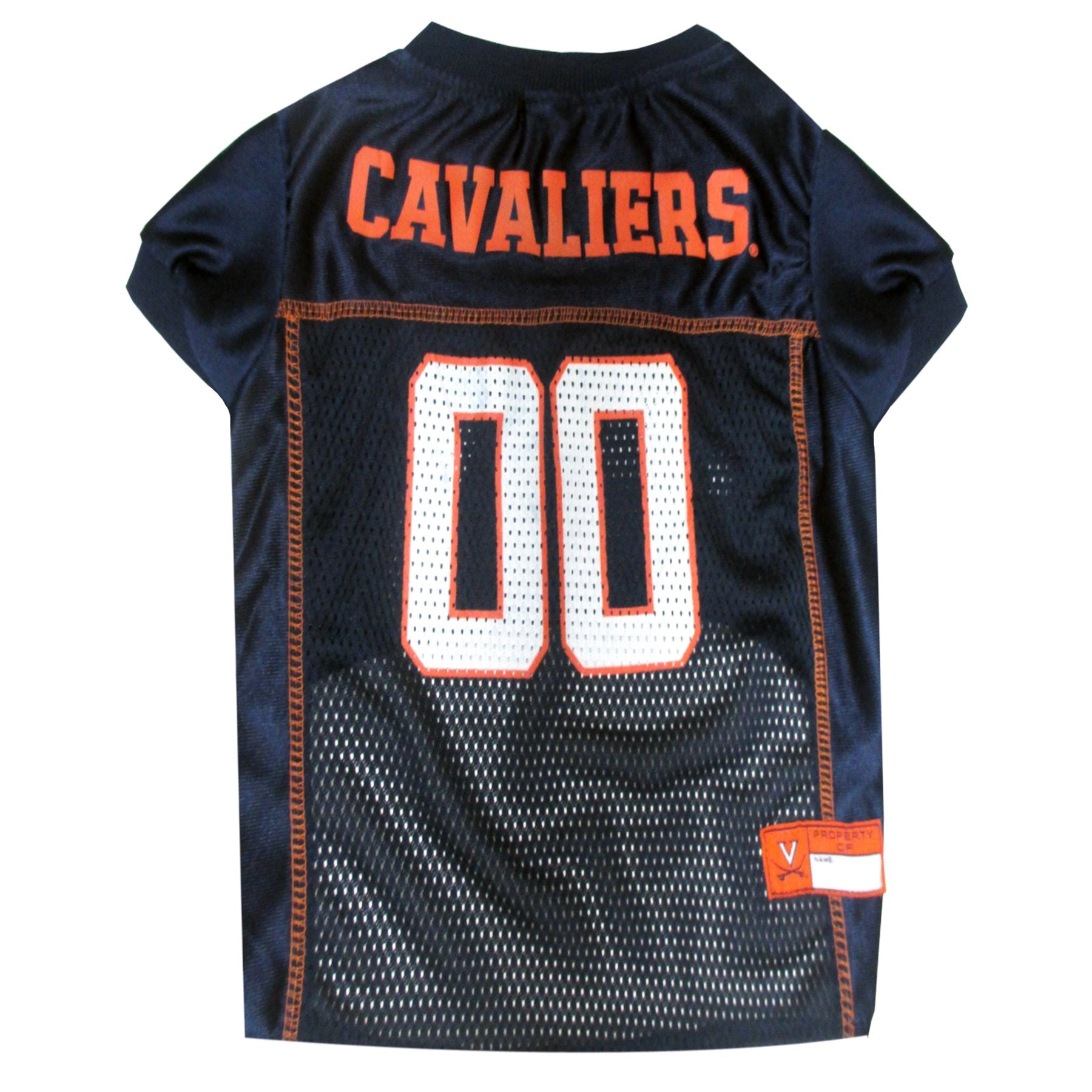 Pets First NCAA College University of Virginia Cavaliers Mesh Jersey for DOGS & CATS, Size Small, Licensed Dog Jersey with your 