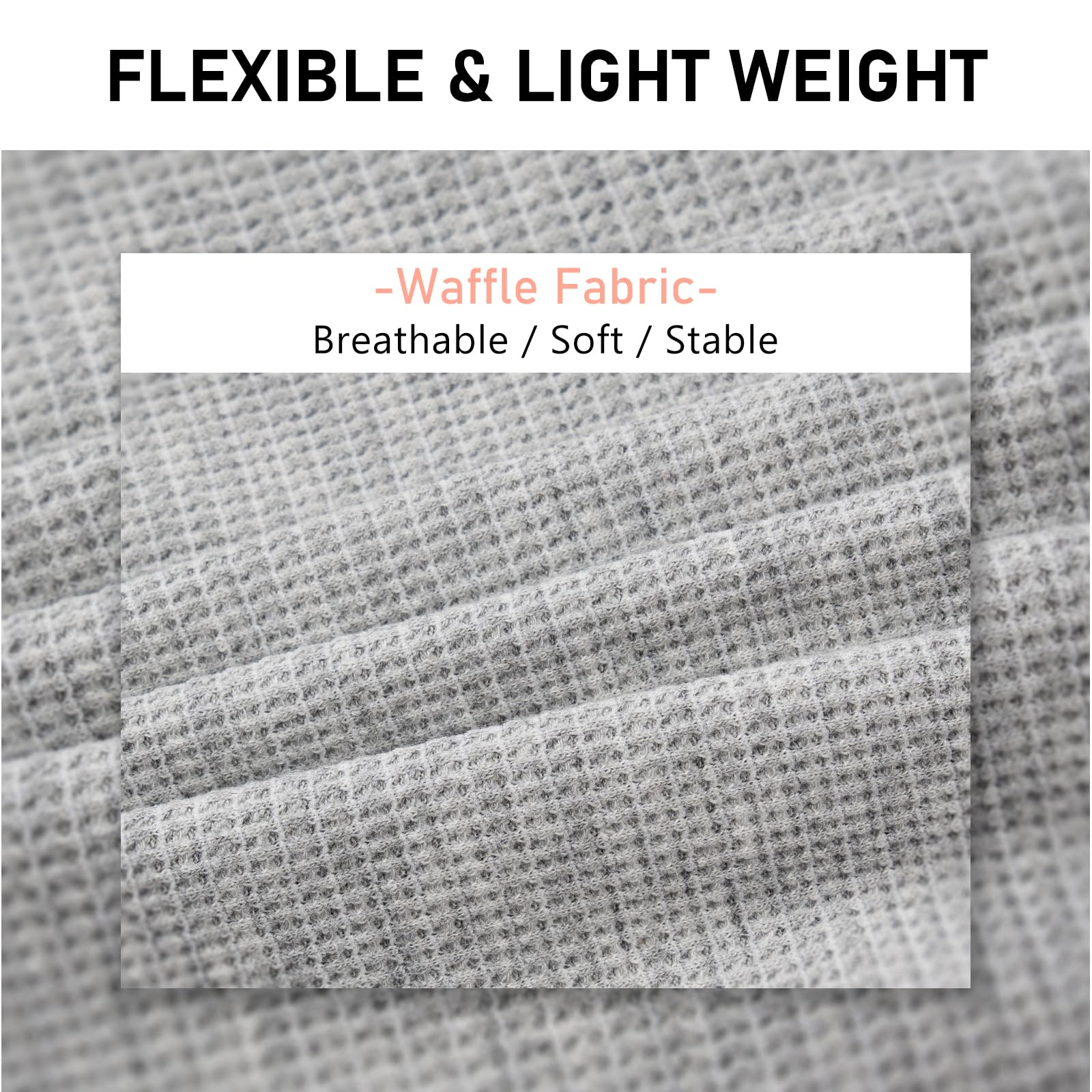 Kyeese Waffle Dog Shirts For Small Dogs Soft Breathable T-Shirts Lightweight Sleeveless Pet Vest Stretchy Puppy Clothes With Poc