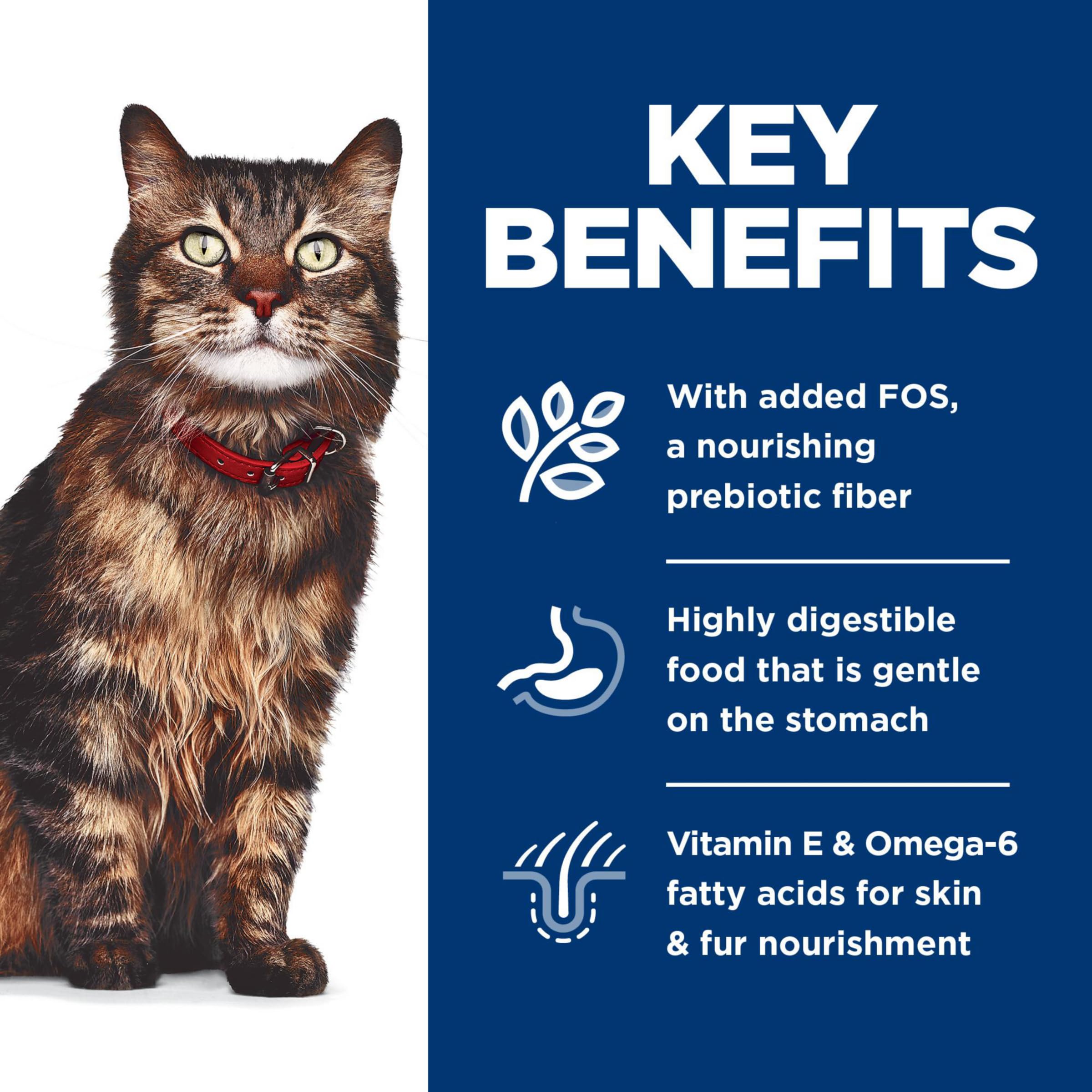 Hills Science Diet Sensitive Stomach & Skin, Adult 1-6, Stomach & Skin Sensitivity Support, Wet Cat Food, Variety Case: Chicken